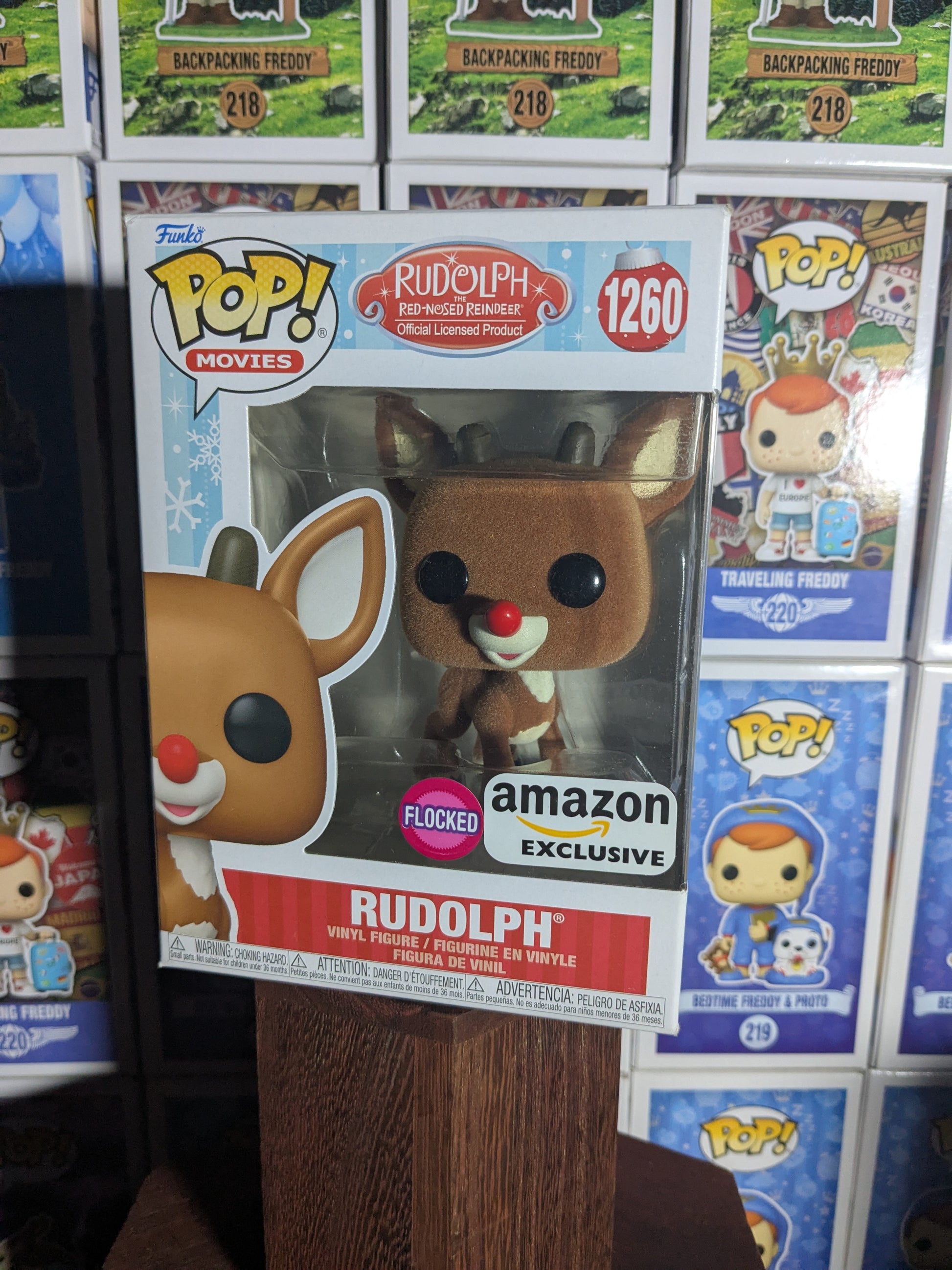 Funko pop 1260 : Rudolph (AE/Flocked) - CapyToys