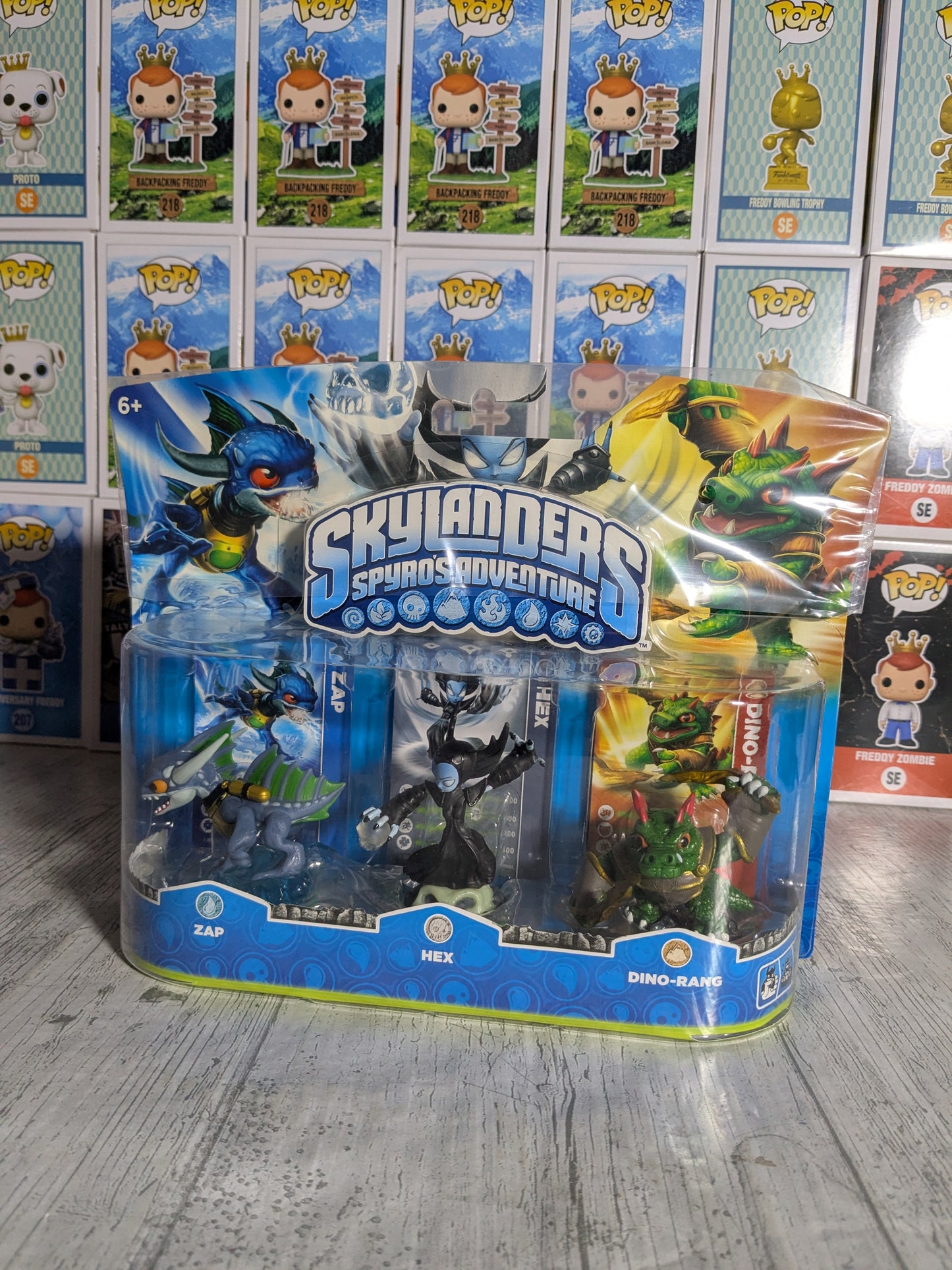Skylanders : Zap / Hex / Dino-Rang