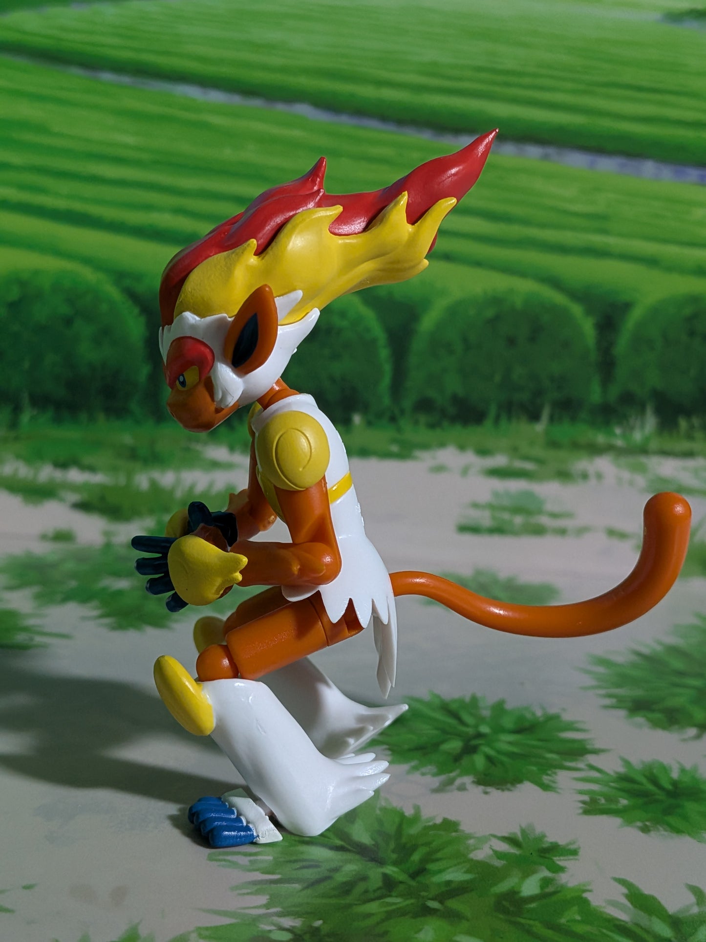 SHODO Pokémon 6 - Simiabraz | Infernape (Figurine + Accessoire)