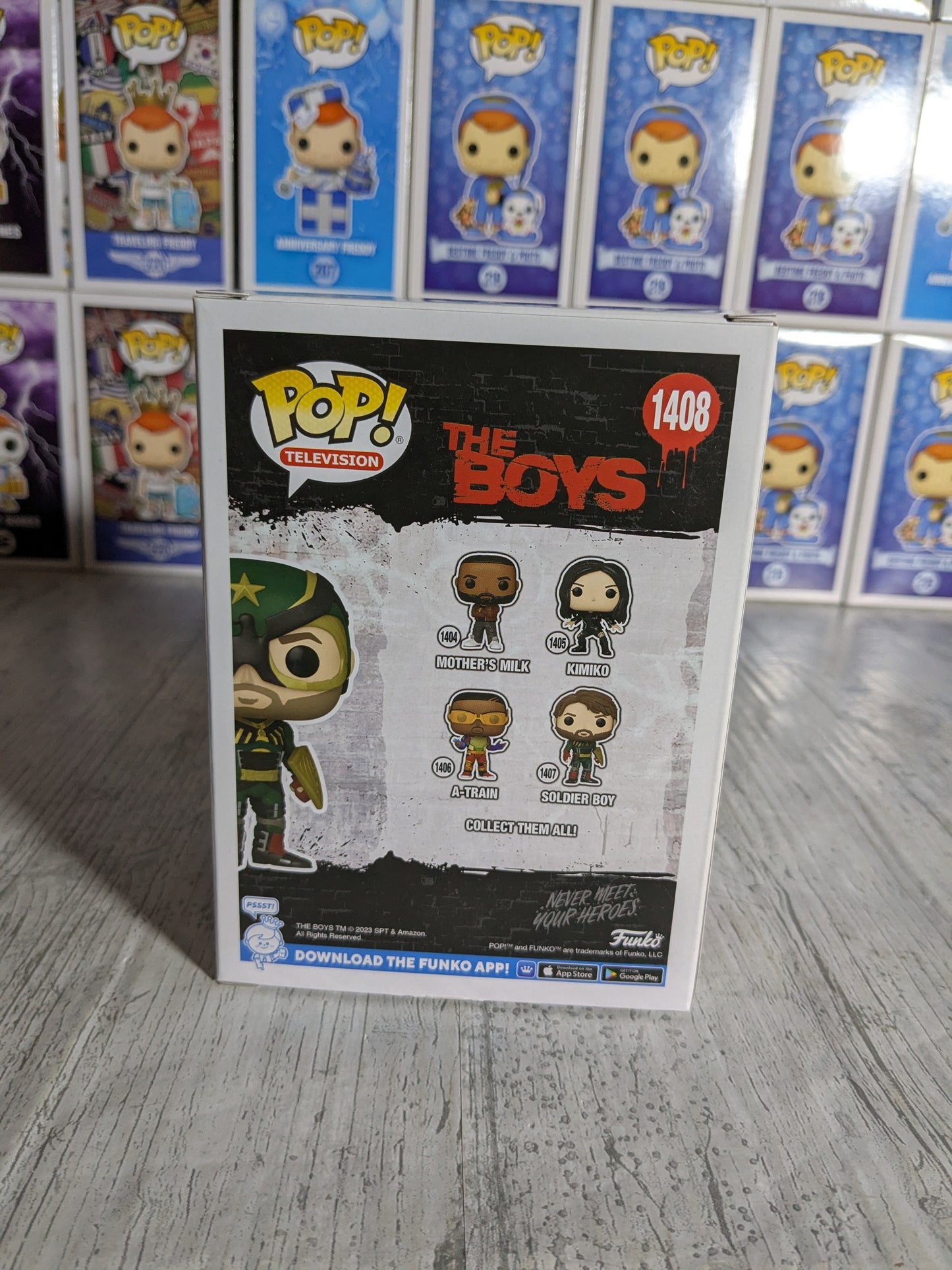 Funko pop The Boys #1408 - Soldier Boy (Glow)