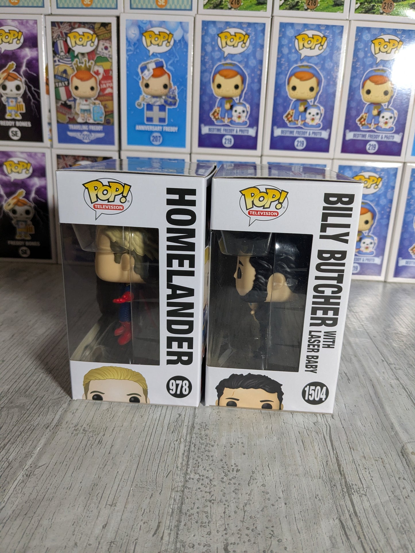 Funko pop The Boys - Homelander & Billy Butcher (Bundle)