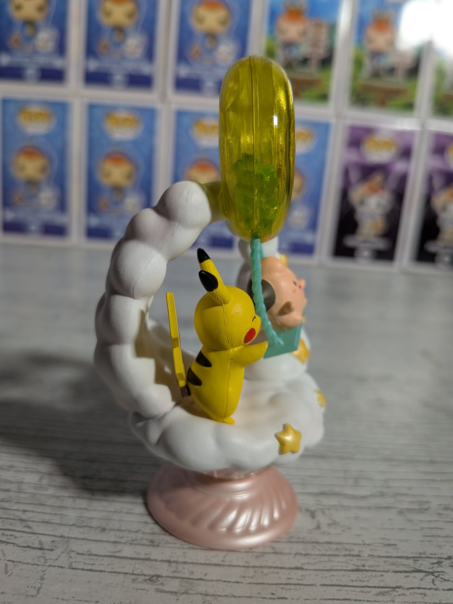 Re-Ment Pokémon - Pikachu & Mélo / Cleffa - Starrium Dreaming Moonlit Night