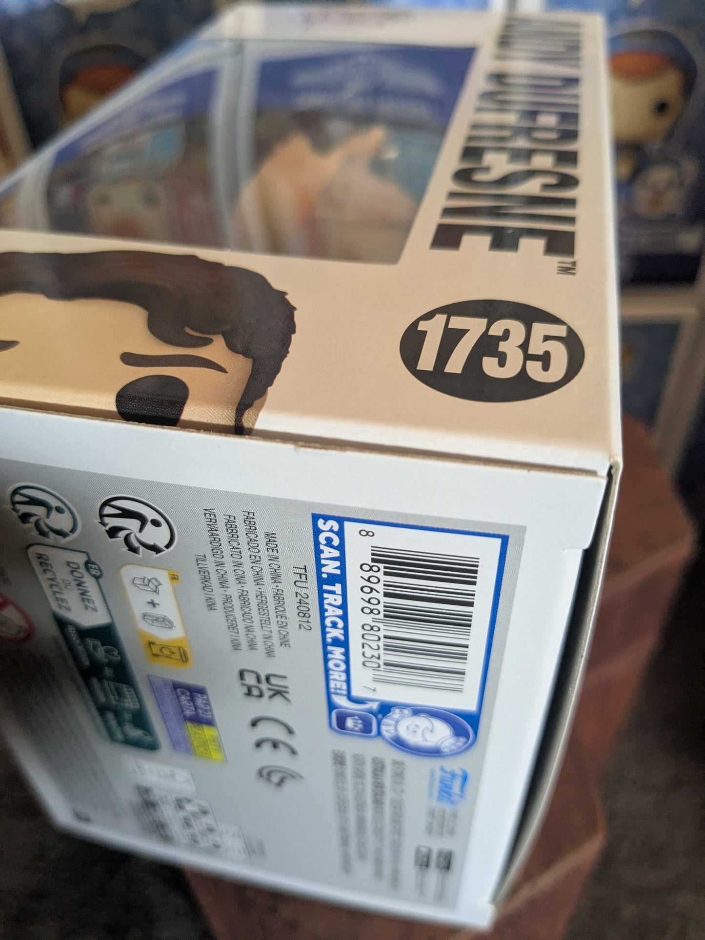 Funko pop 1735 : Andy Dufresne