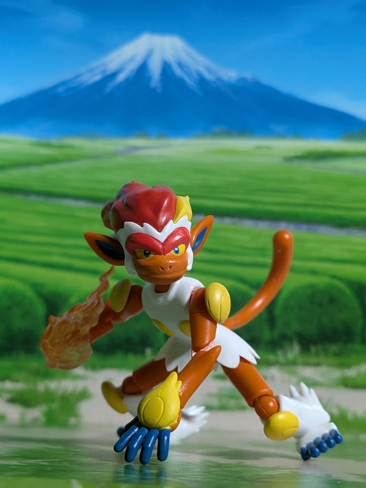 SHODO Pokémon 6 - Infernape (Action Figure + Accessorio)