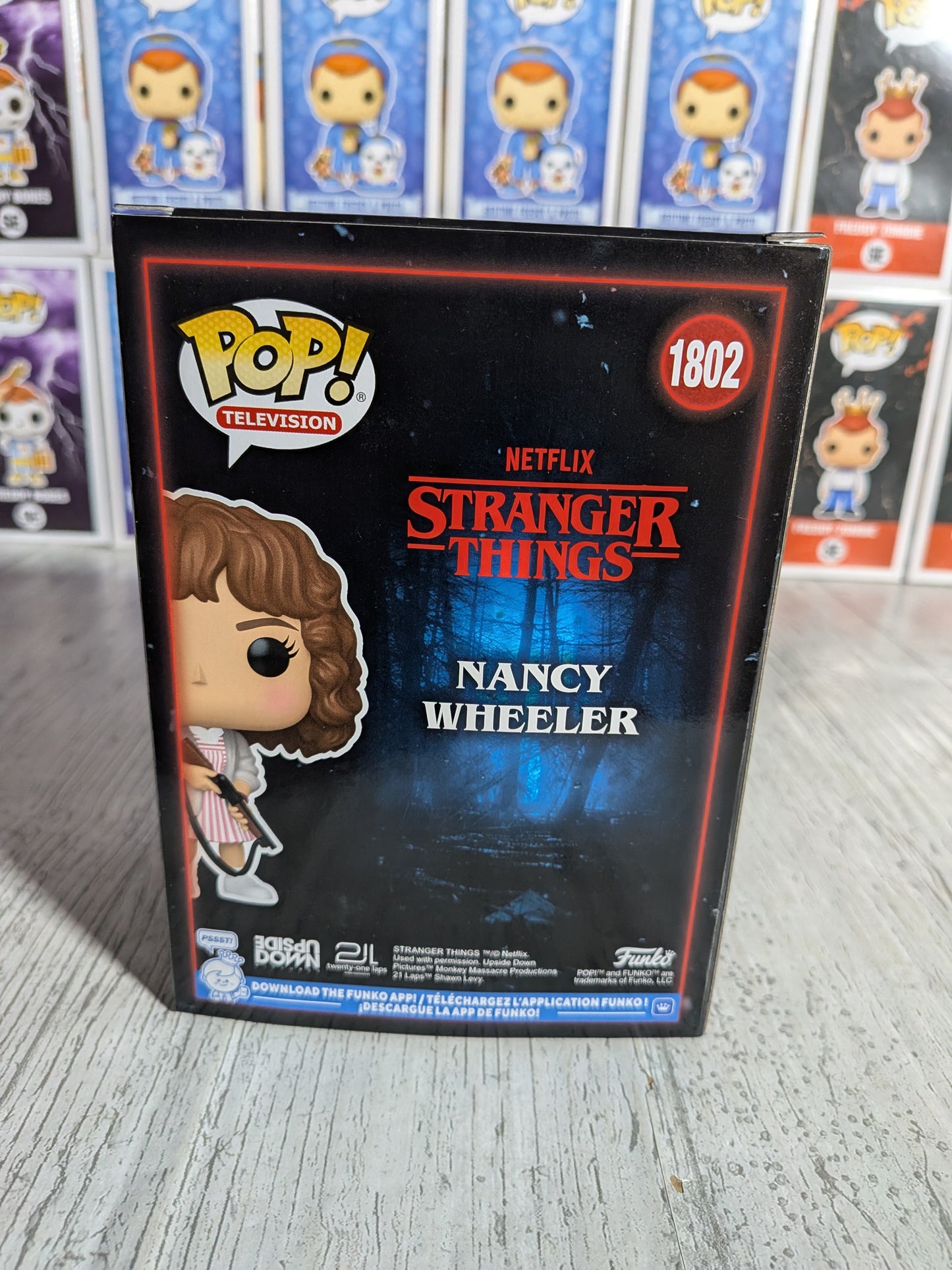 Funko Pop Stranger Things #1802 - Nancy Wheeler (mit Schrotflinte)