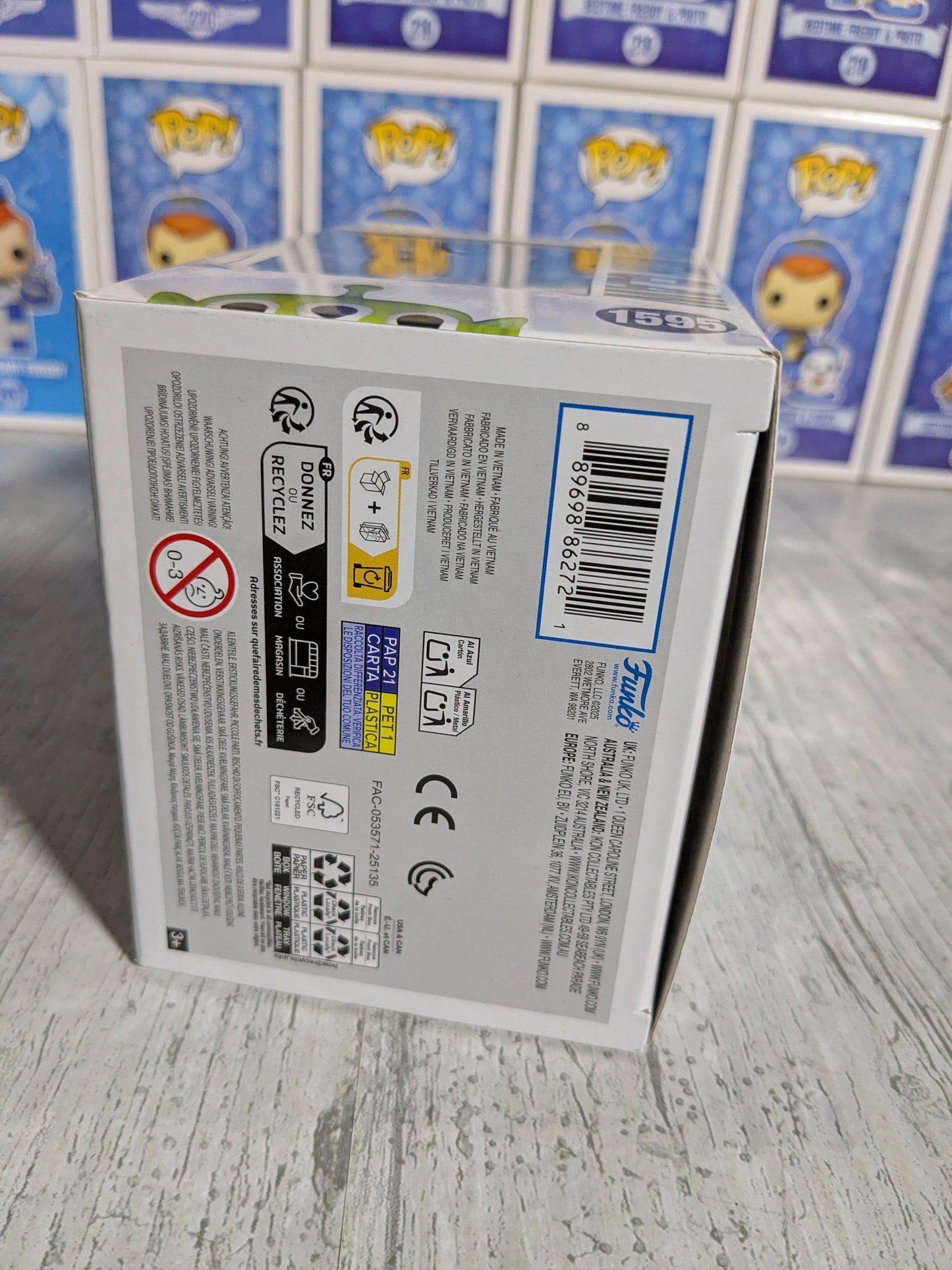 Funko pop Toy Story #1595 - Alien with Claw