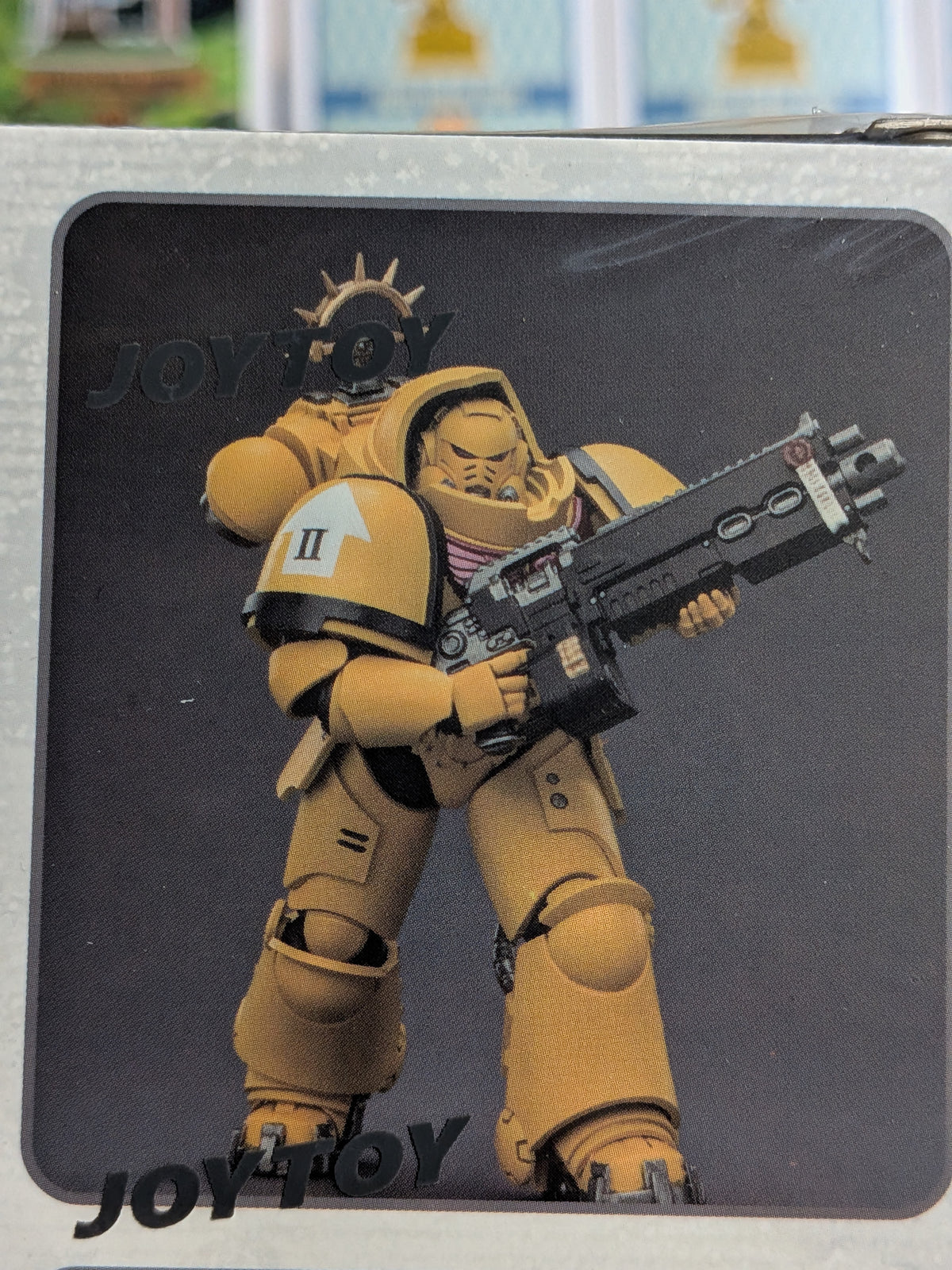 JoyToy Warhammer 40k: Space Marine 2 - Imperial Fists Heavy Intercessor (12.7cm)