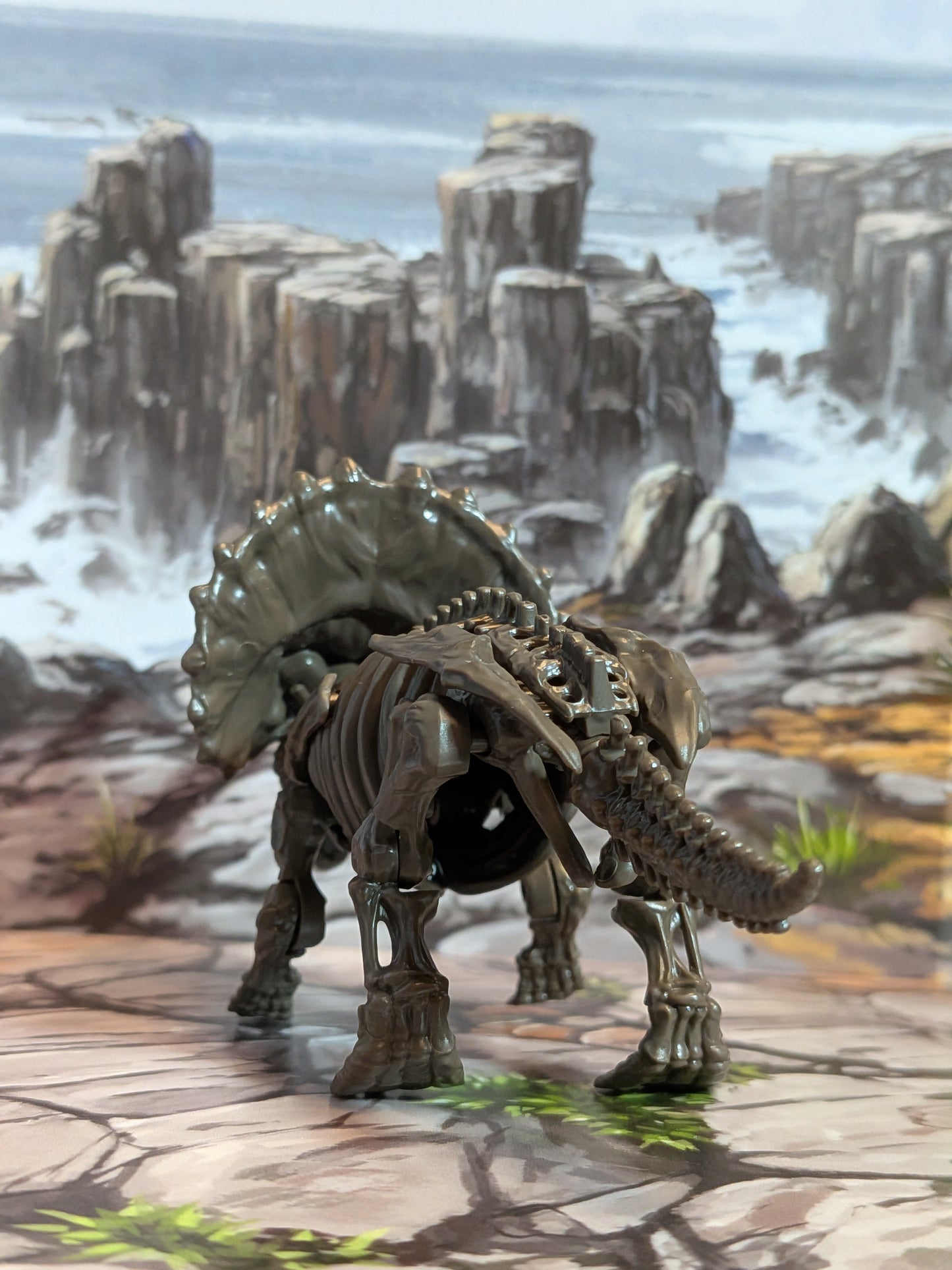 Blokees - Jurassic World Terraventure Ts02 - Triceratops (Fossil Version) (~12cm)
