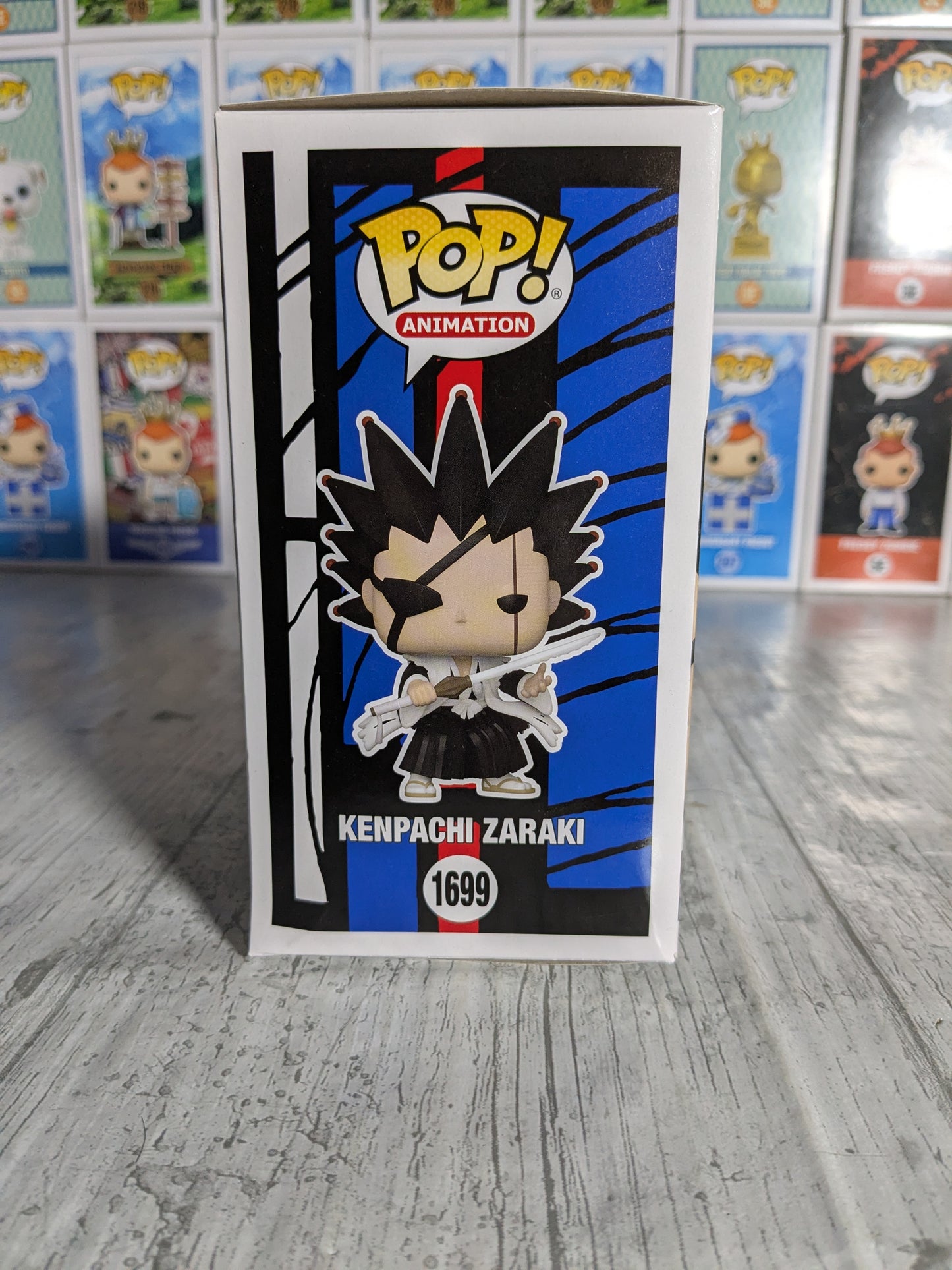 Funko pop 1699 : Kenpachi Zaraki (Damaged Box / Opened)