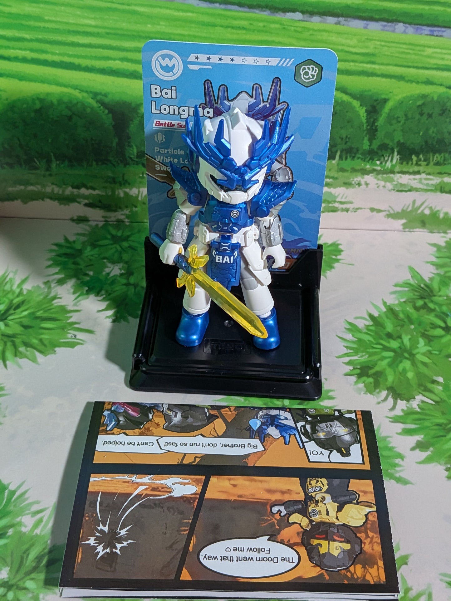 Blokees - Hero Infinity Warrior Version 06 - Bai Longma (Battle Suit) (~10cm)