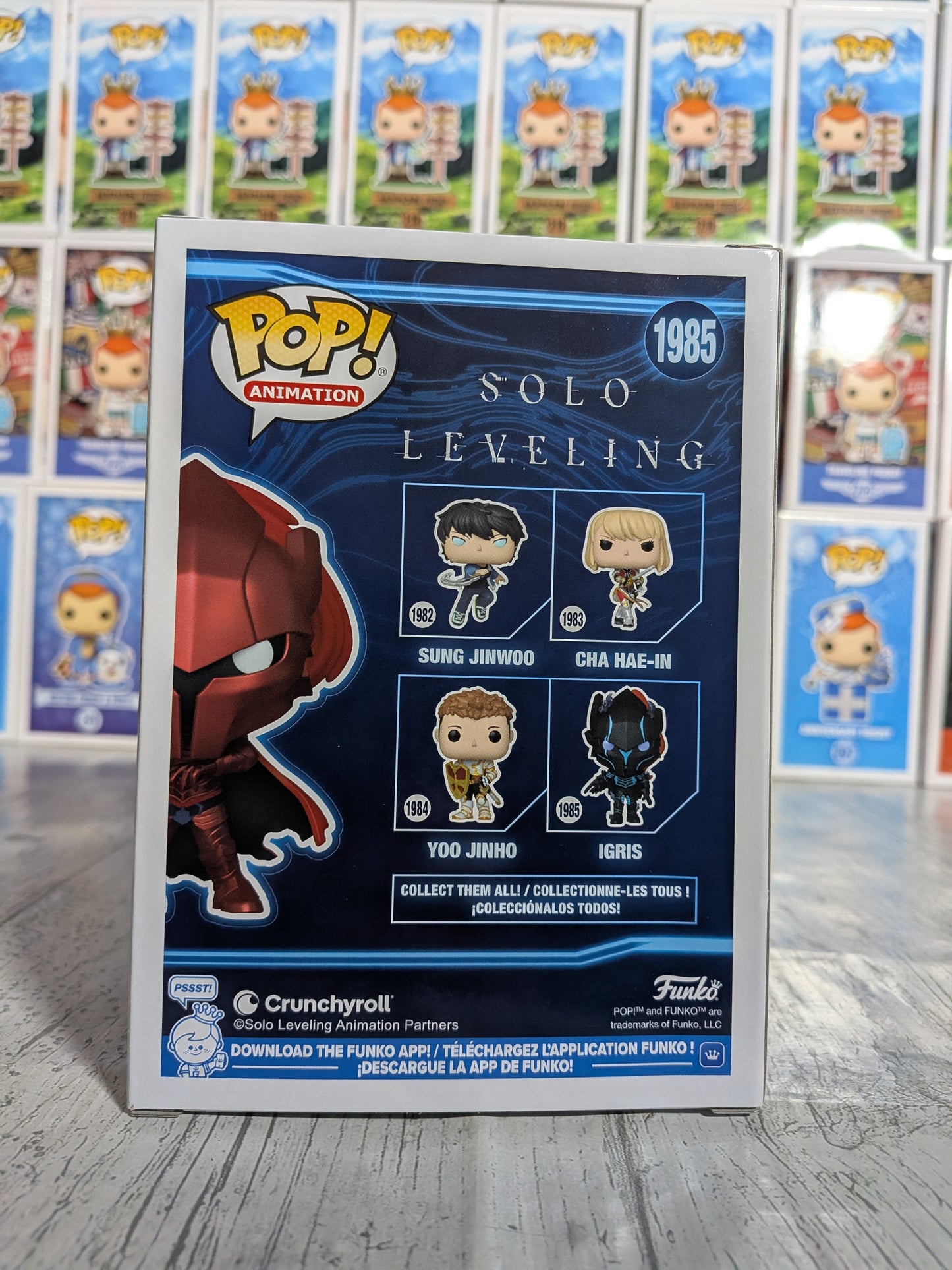 Funko Pop Solo Leveling #1985 - Igris (Chase)