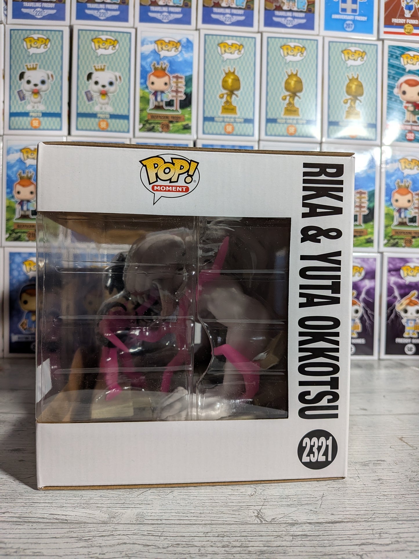 Funko Pop Jujutsu Kaisen #2321 - Rika & Yuta Okkotsu (Leuchtend)