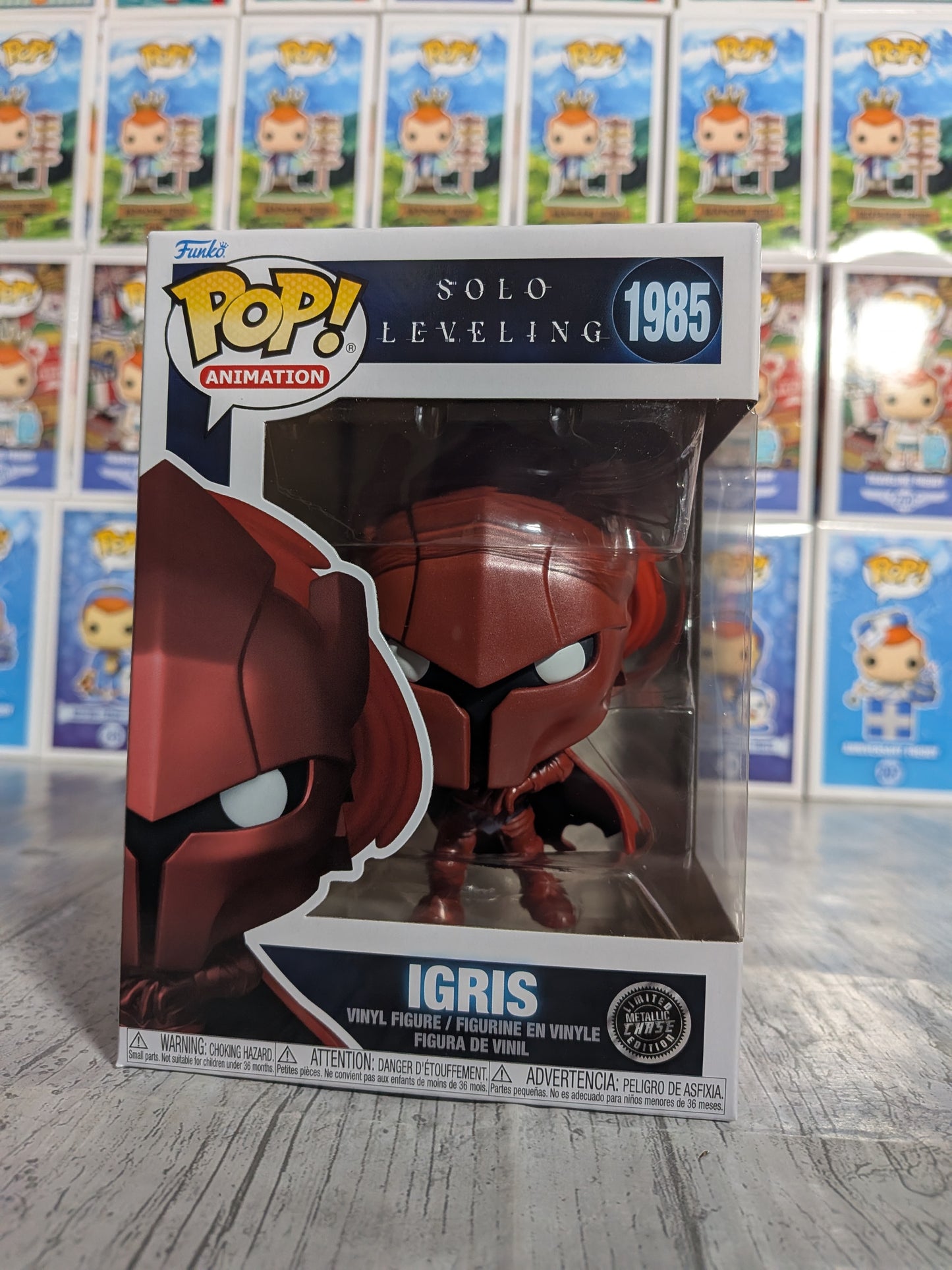 Funko Pop Solo Leveling #1985 - Igris (Chase)