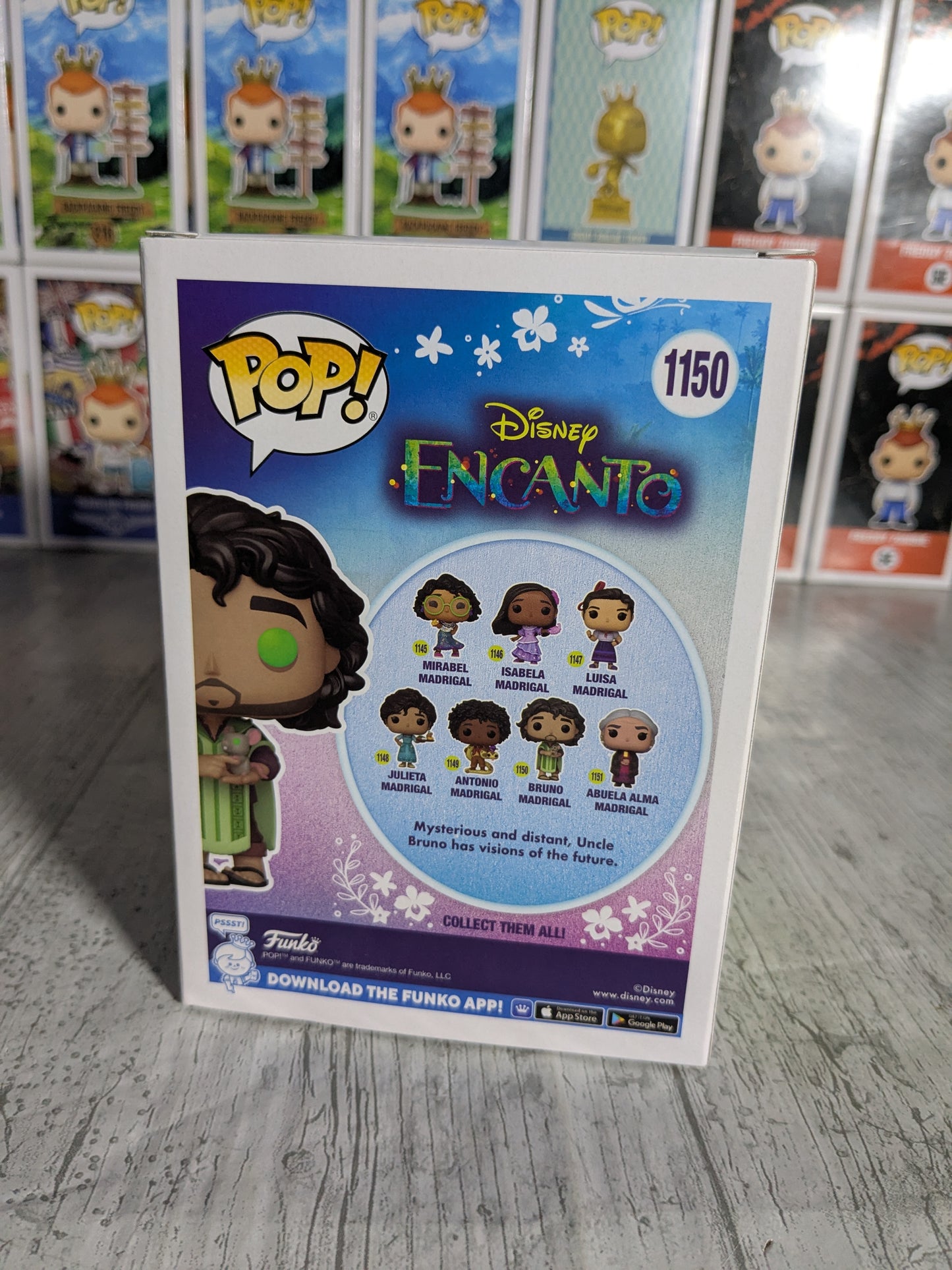 Funko pop 1150 : Bruno Madrigal (Glow)