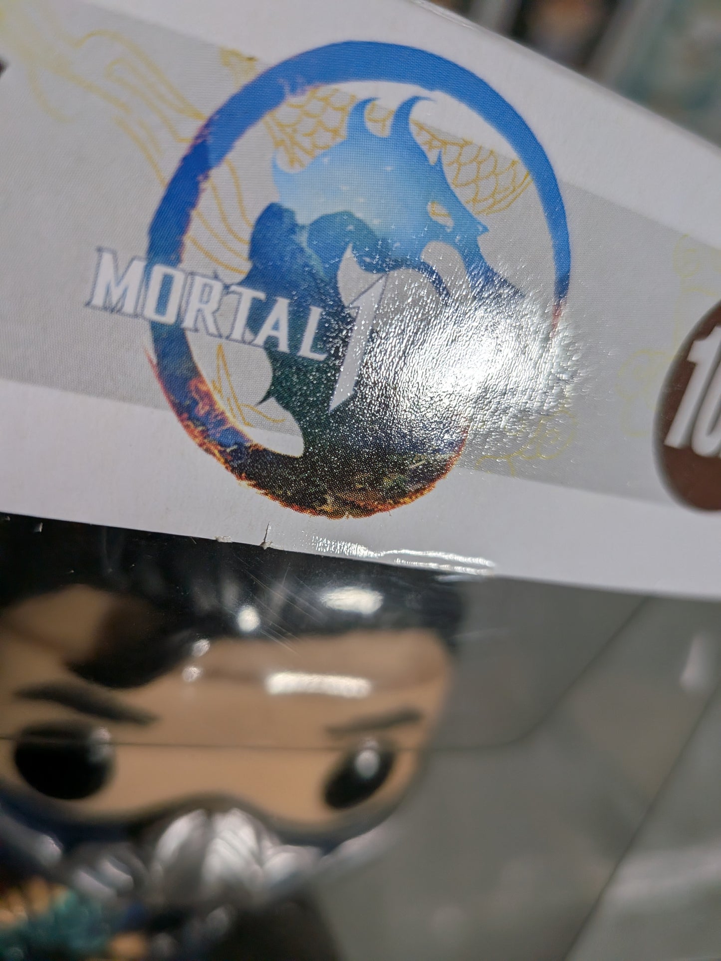Funko Pop Games Mortal Kombat #1022 - Sub-Zero (Beschädigte Verpackung)