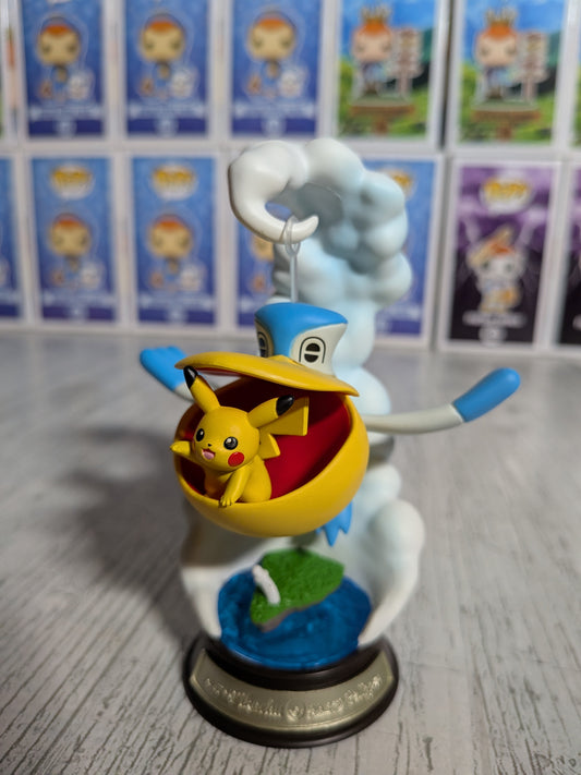 Re-Ment Pokémon Swing Vignette Collection Vol.3 - Pikachu & Bekipan | Pelipper (~10cm)