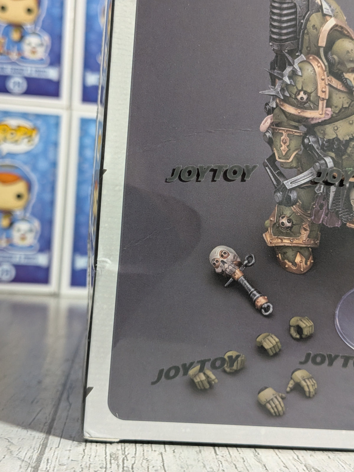 JoyToy Warhammer 40k - Death Guard Foul Blightspawn (12.5cm)