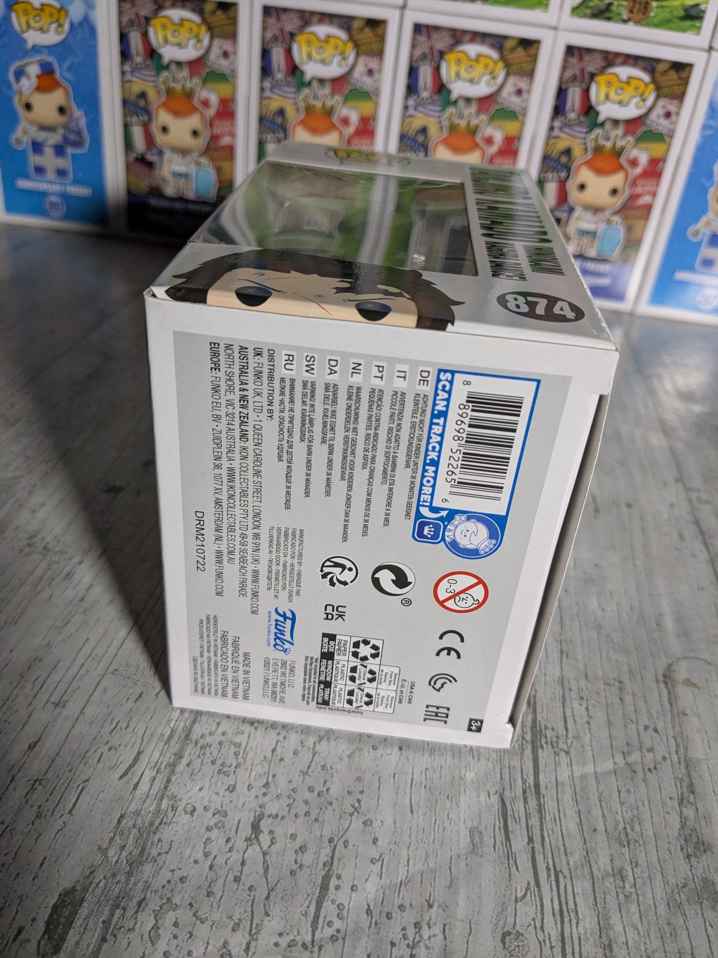 Funko pop 874 : Tanjiro Kamado Hinokami Kagura Dance (Chase)