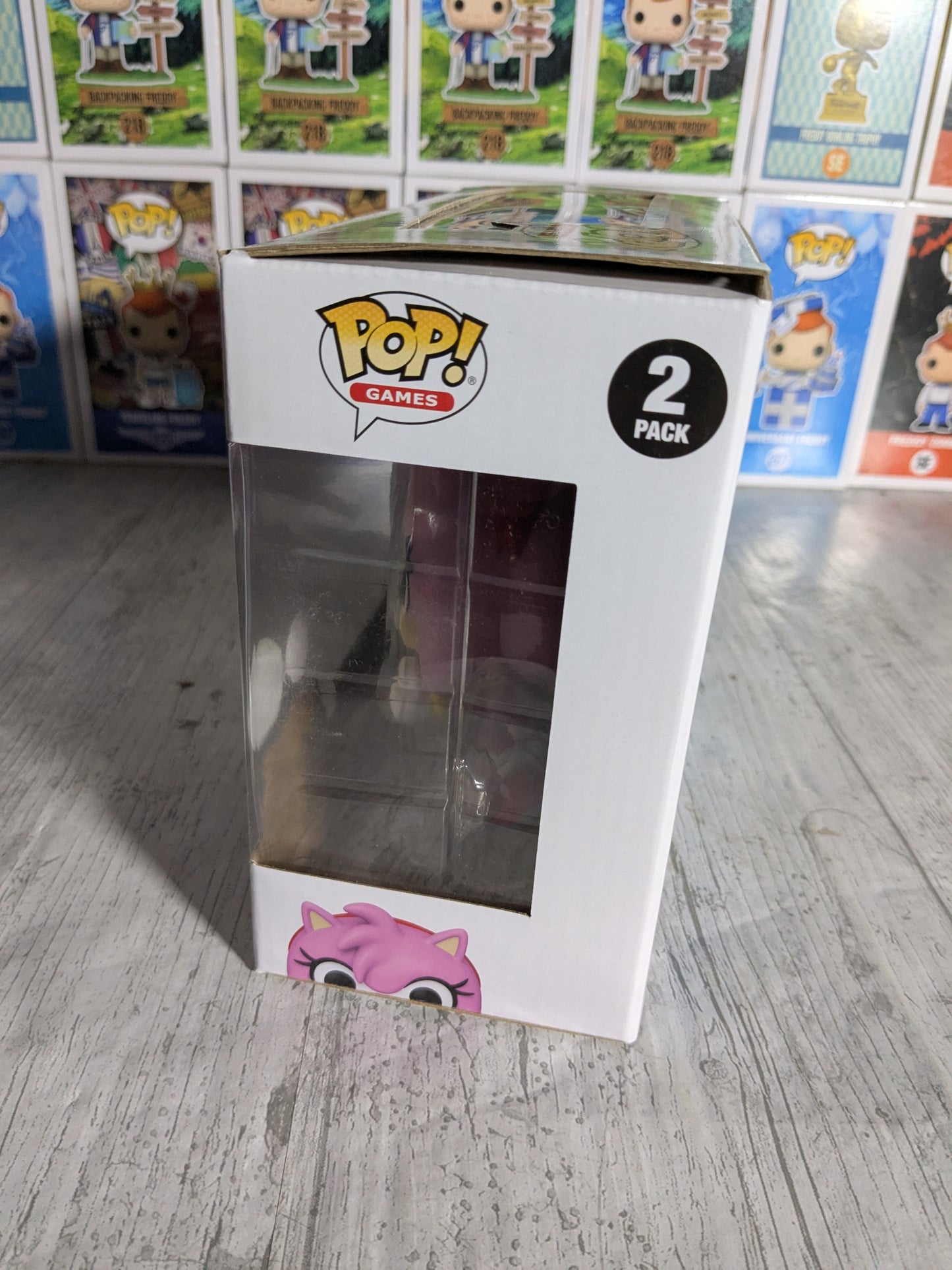 Funko pop : Shadow & Amy (Flocked)