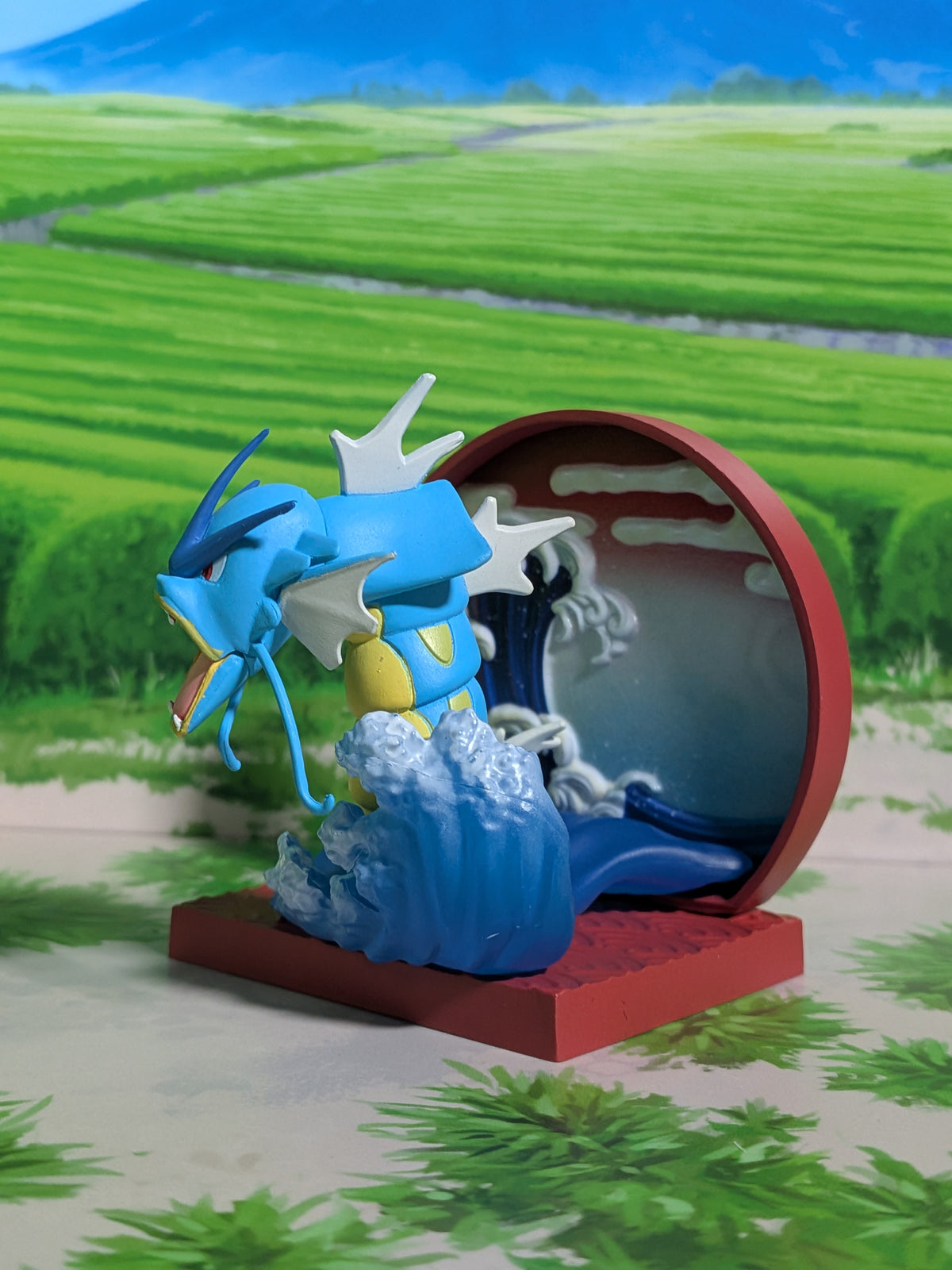 Re-Ment Pokémon - Léviator / Gyarados - Japanese Style Window