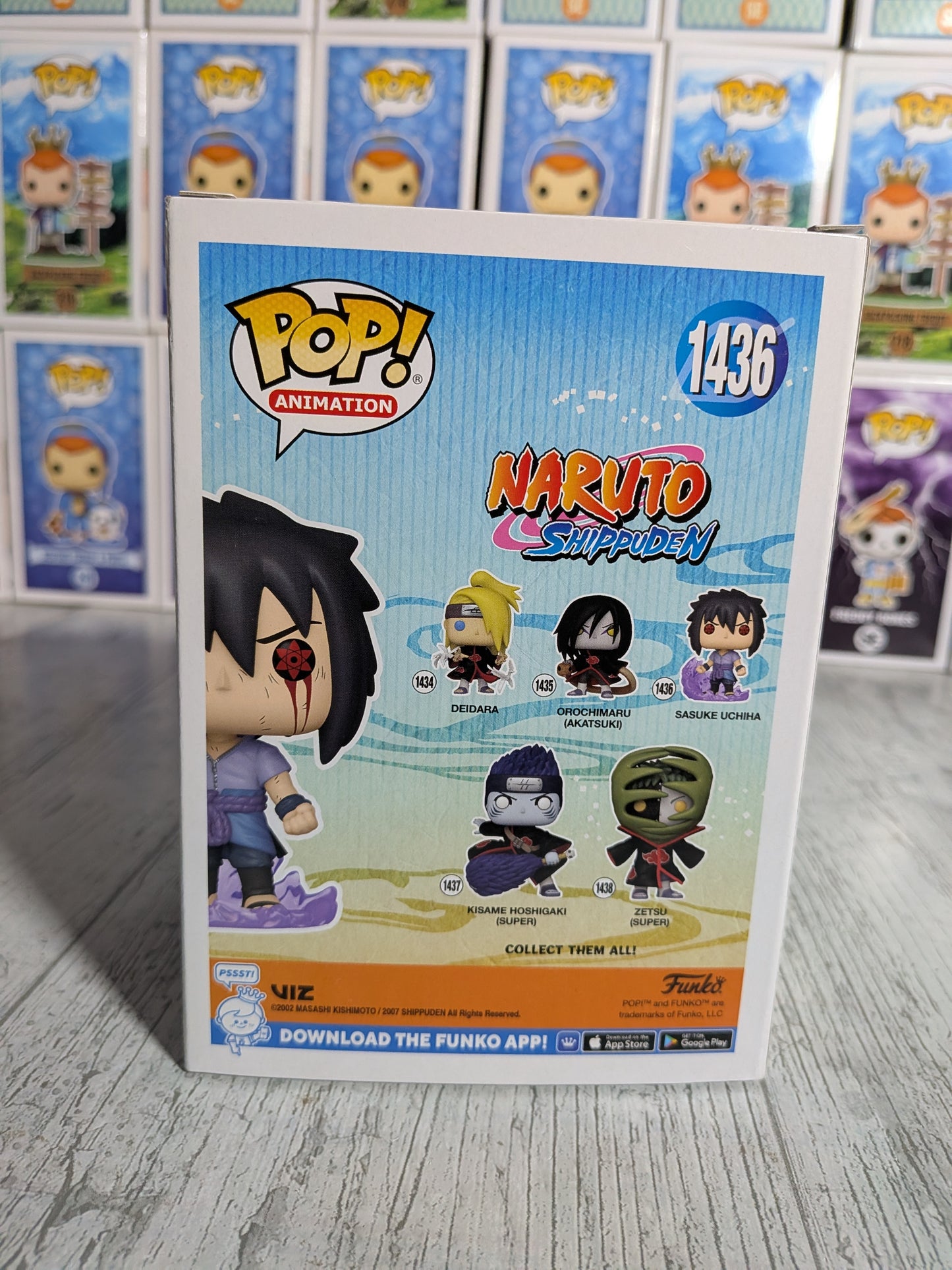 Funko Pop 1436: Sasuke Uchiha (Glow)