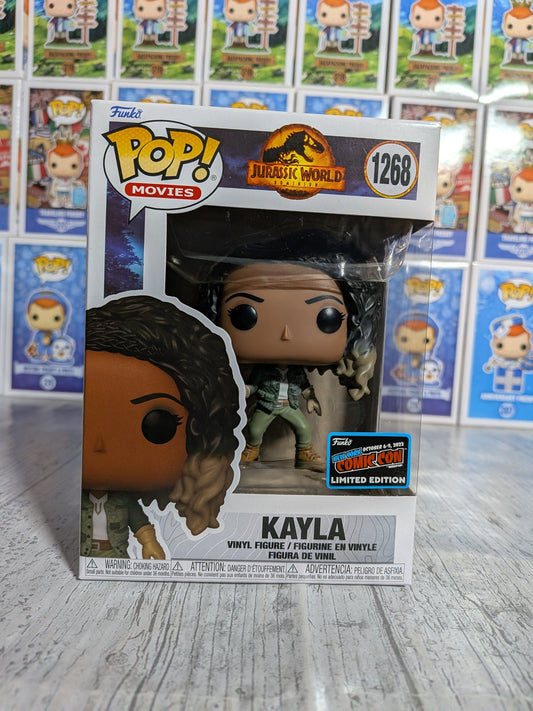 Funko pop Jurassic World #1268 - Kayla (NYCC2022)