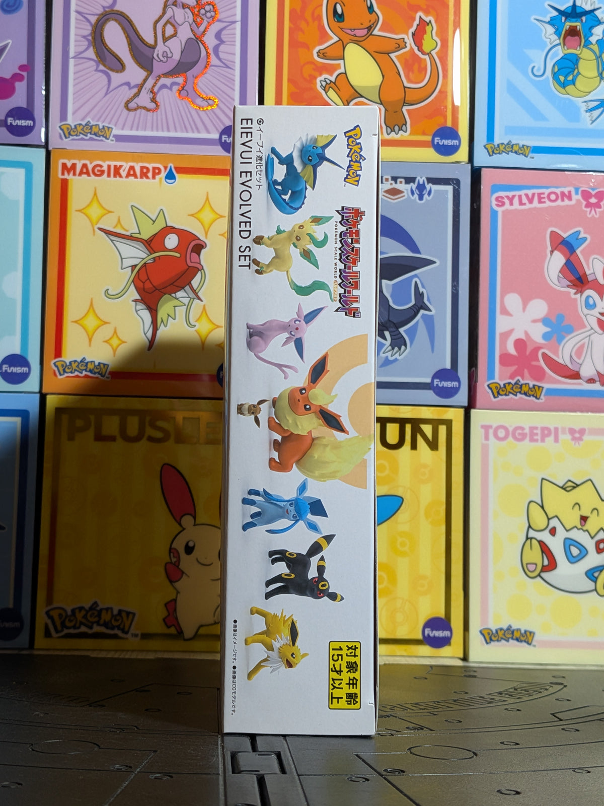 Pokémon Scale World Paldea - Ensemble Évolution d'Évoli | Eevee Evolved Set (Neuf)
