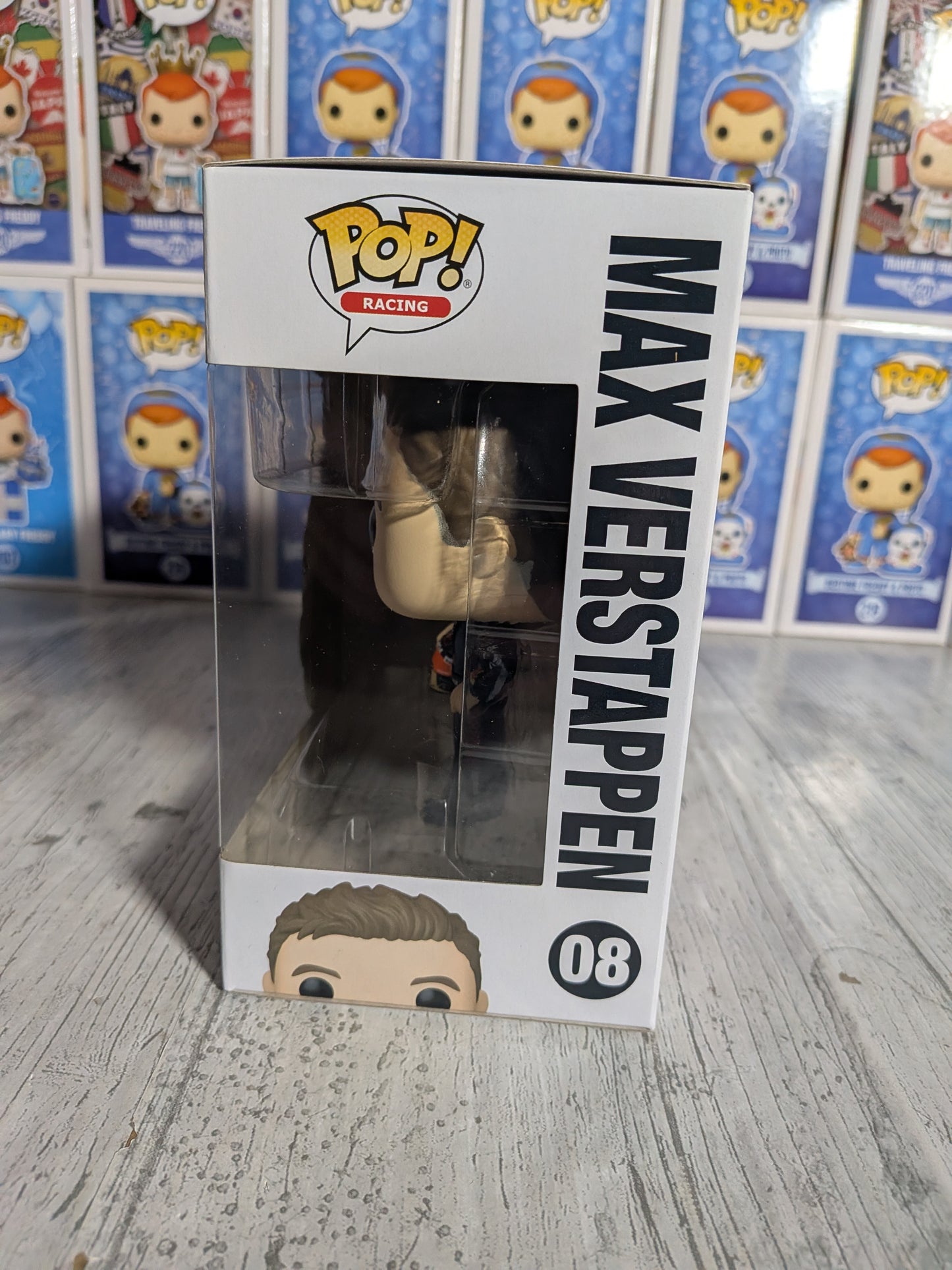 Funko pop Racing #08 - Max Verstappen with Helmet