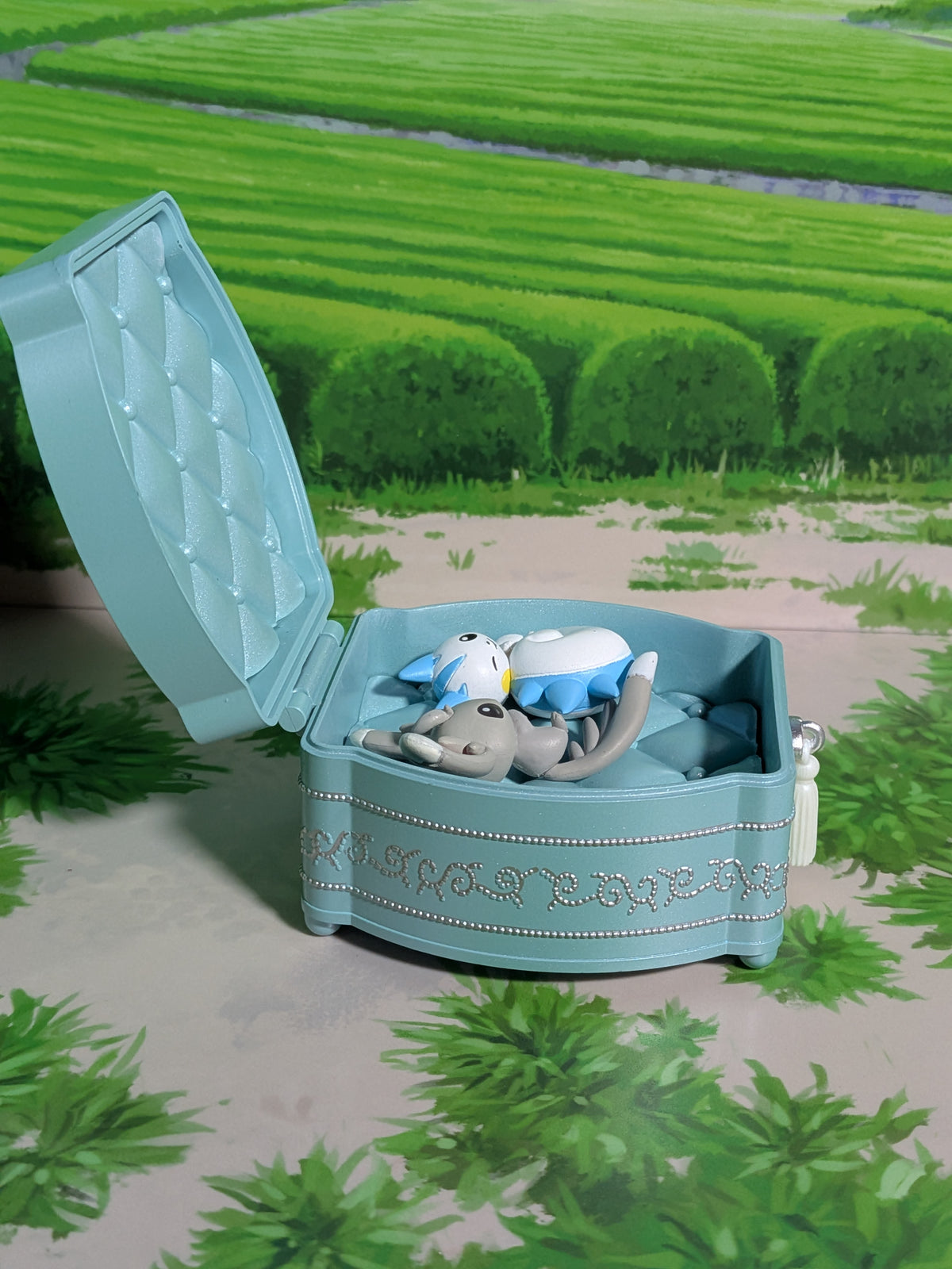 Re-Ment Pokémon - Chinchidou & Pachirisu - Romantic Collection 2
