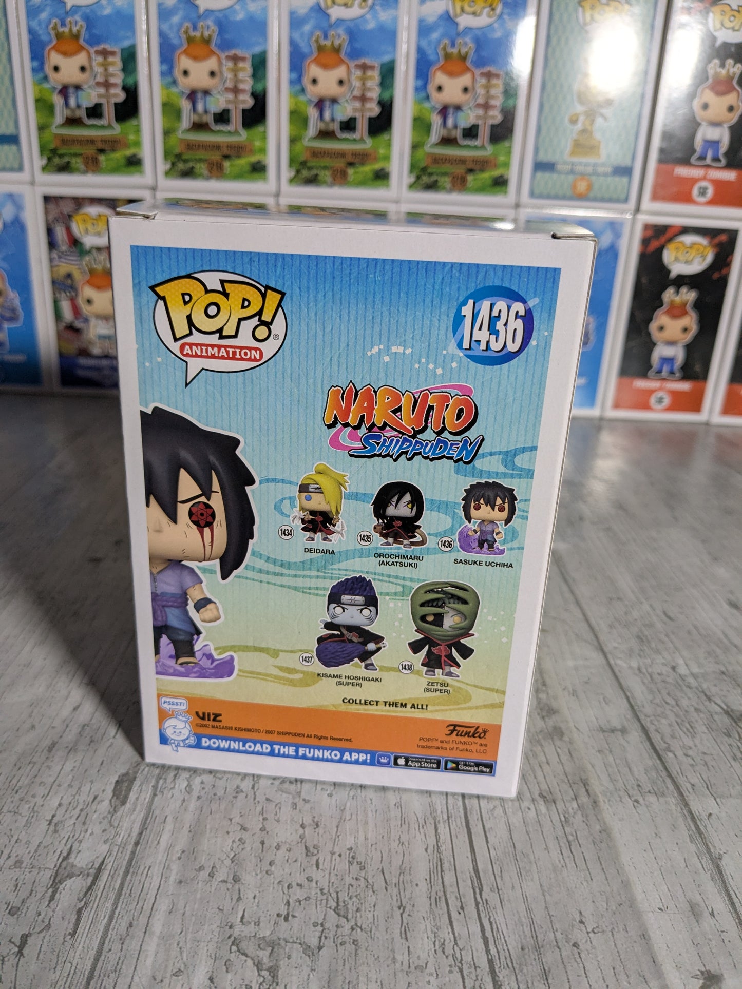Funko pop 1436 : Sasuke Uchiha (Glow)