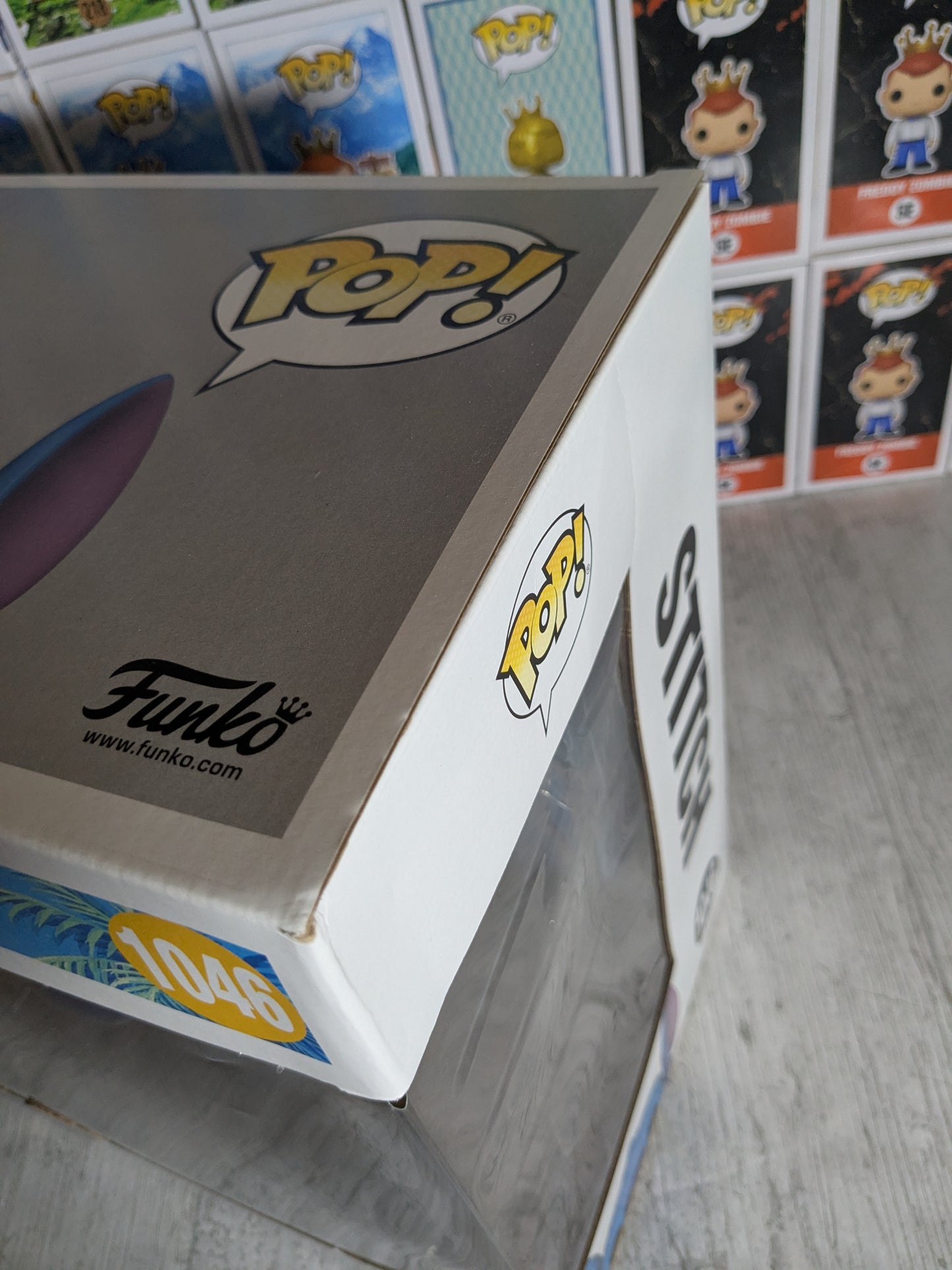 Funko pop 1046 : Stitch (Opened / Damaged box + Plastic)