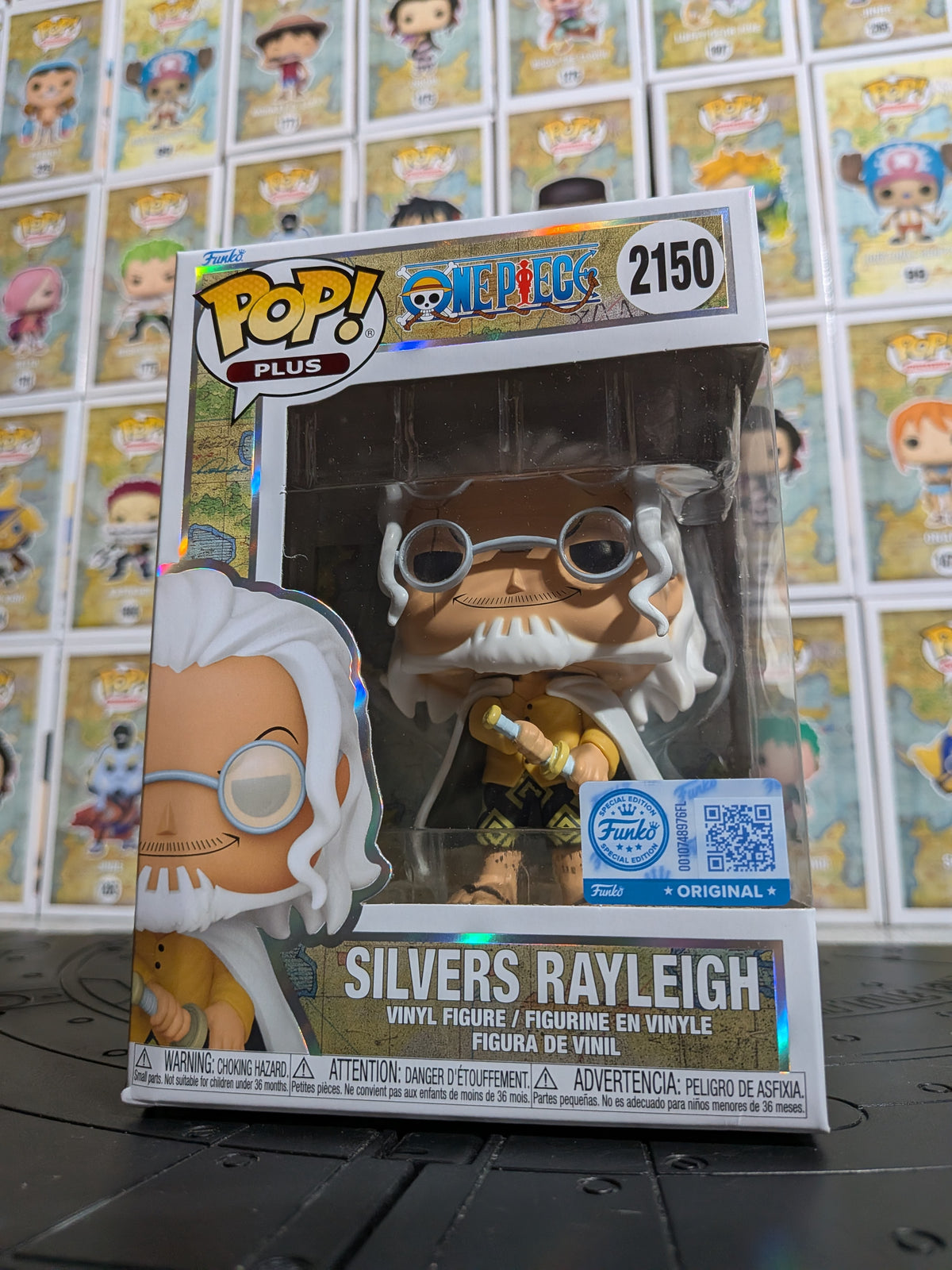 Funko Pop! Plus One Piece #2150 - Silvers Rayleigh (Special Edition)