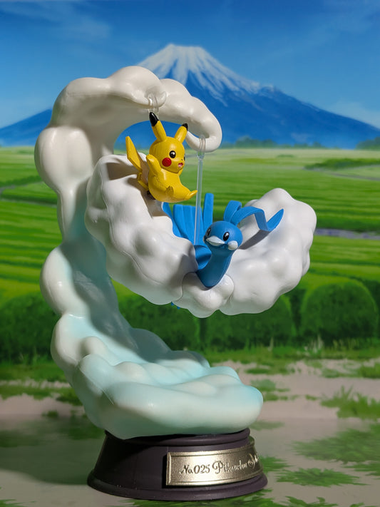 Re-Ment Pokémon - Pikachu & Altaria - Swing Vignette 2