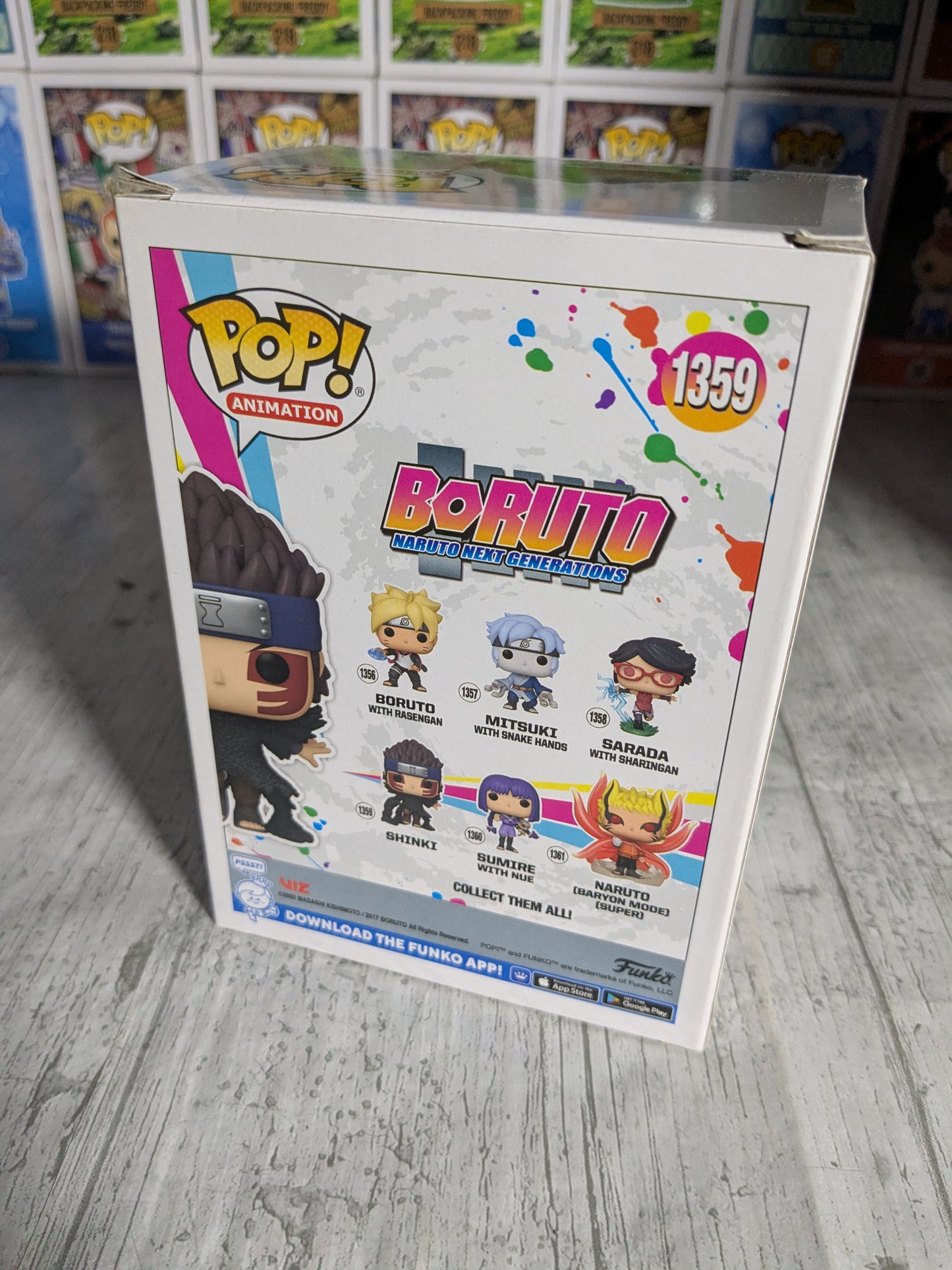 Funko pop Boruto Naruto Next Generations #1359 - Shinki