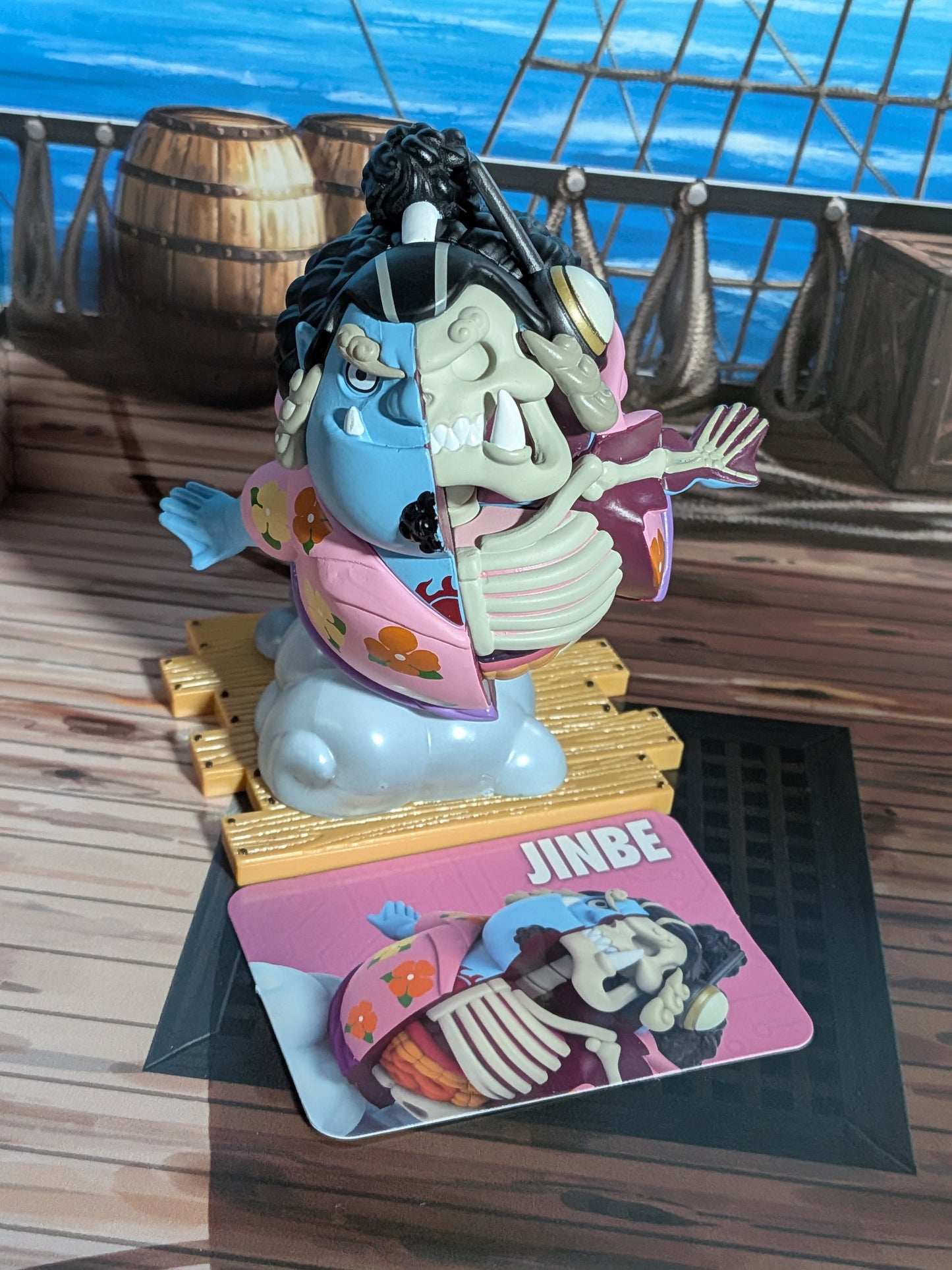 Mighty Jaxx - One Piece XXRAY - Egghead Arc Series Part 1 - Jinbe (~10cm)