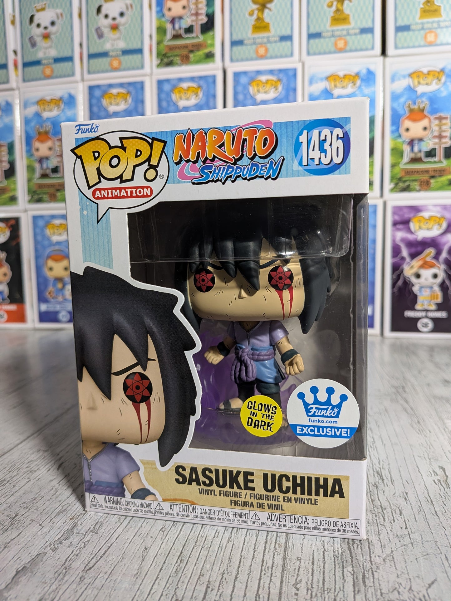 Funko Pop 1436: Sasuke Uchiha (Glow)