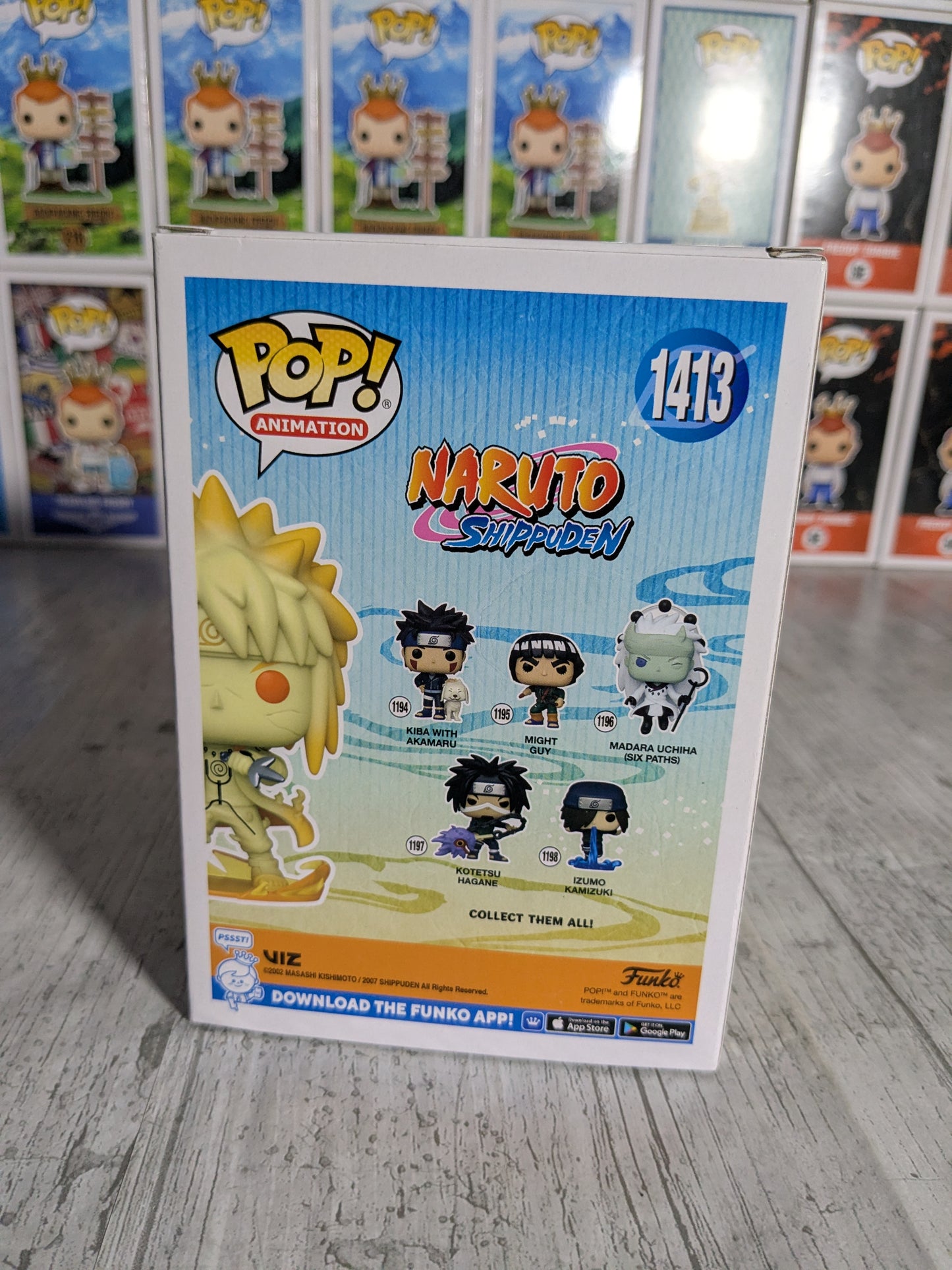 Funko pop 1413 : Minato Namikaze Nine Tail Chakra Mode