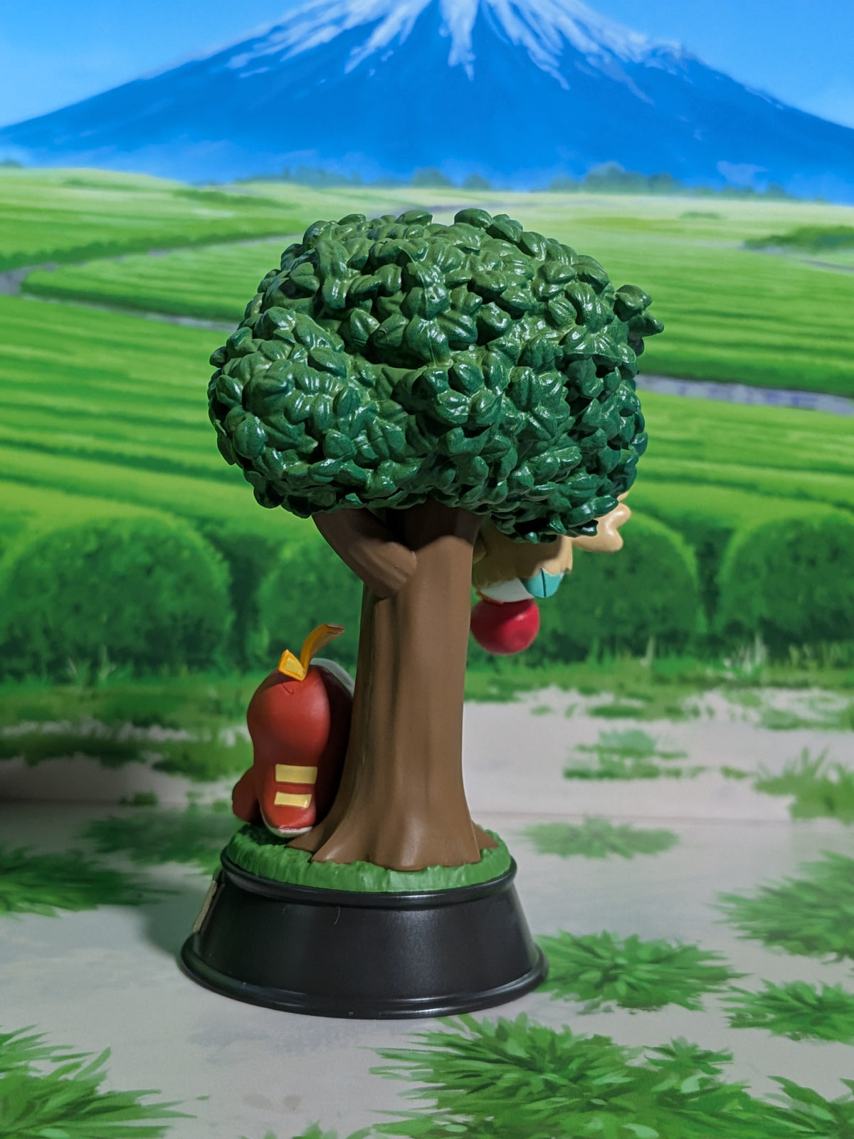 Re-Ment Pokémon Swing Vignette Collection Vol.3 - Brindibou & Chochodile | Rowlet & Fuecoco (~10cm)