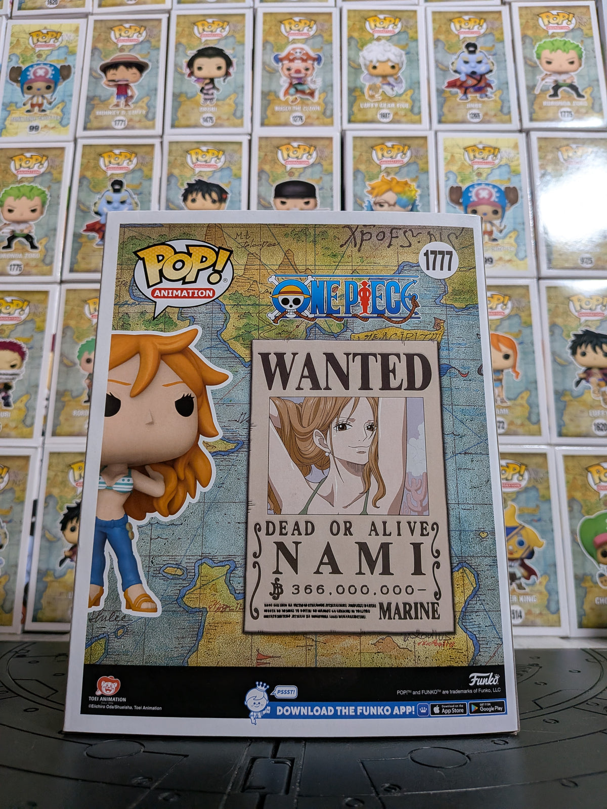 Funko Pop! One Piece #1777 - Nami Wanted Poster (Special Edition)