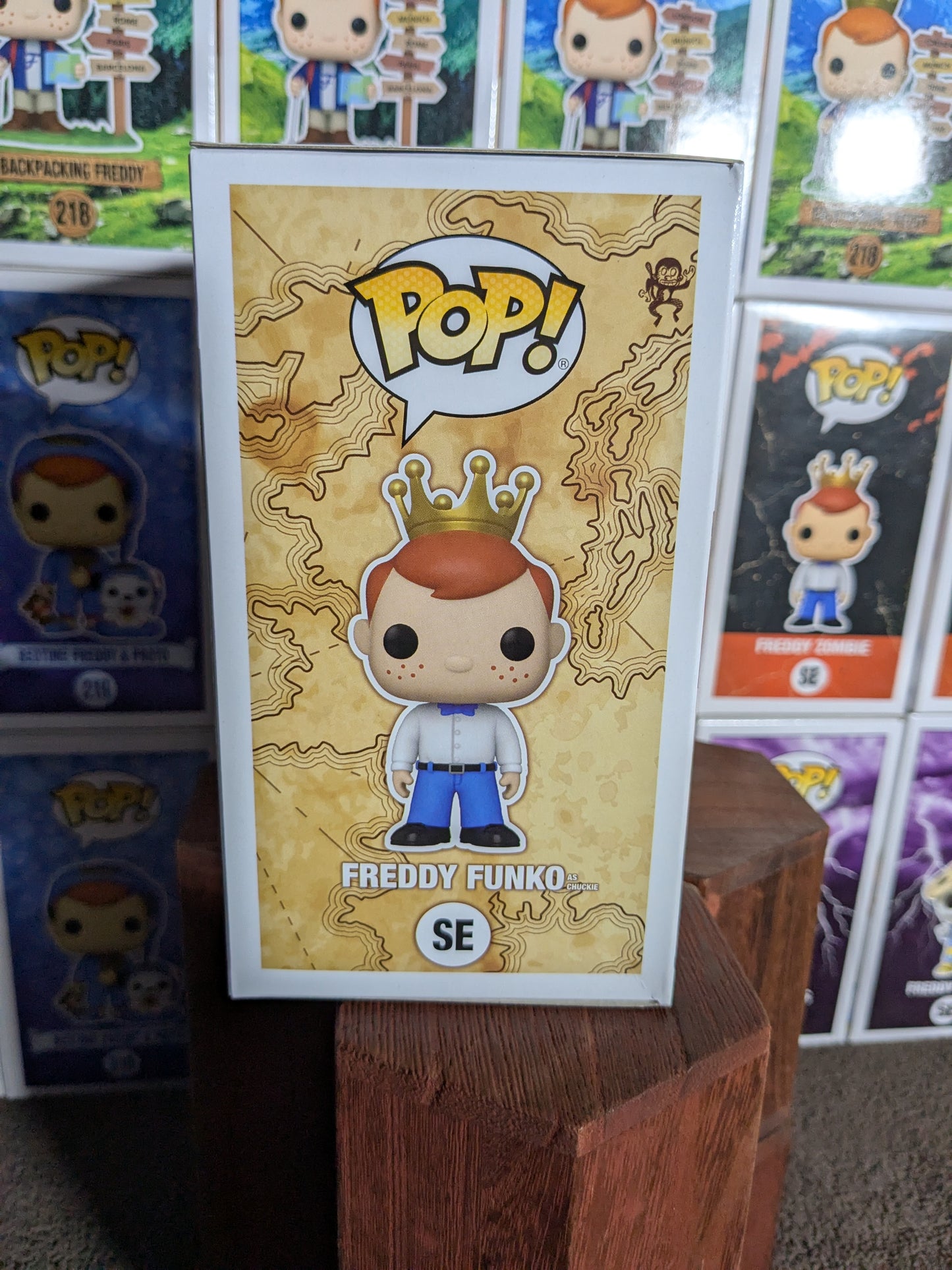 Funko pop SE : Freddy Funko as Chuckie (Glow/1500PCS)