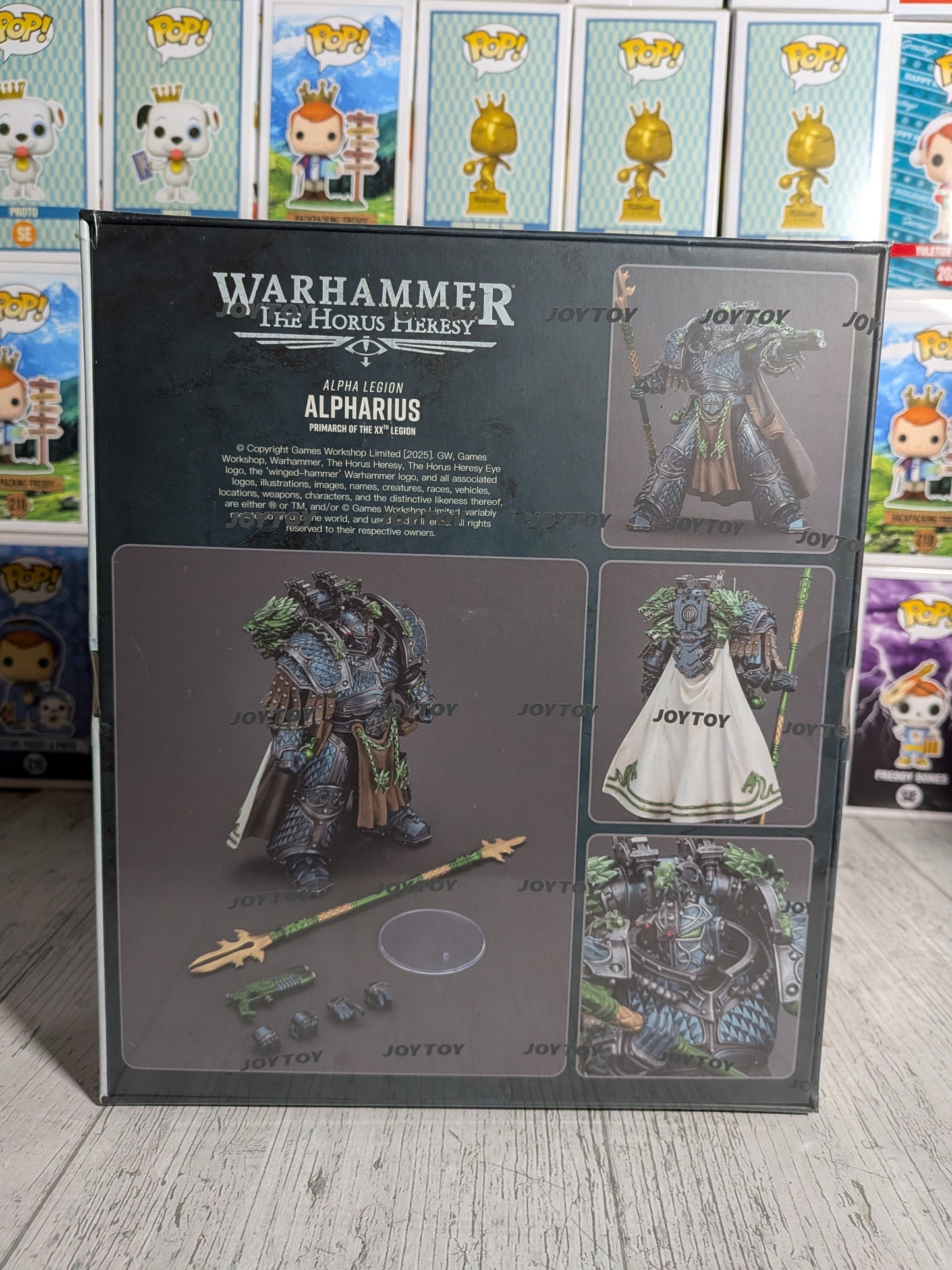 JoyToy Warhammer The Horus Heresy – Alpha Legion Alpharius Primarch der XX. Legion (19 cm)