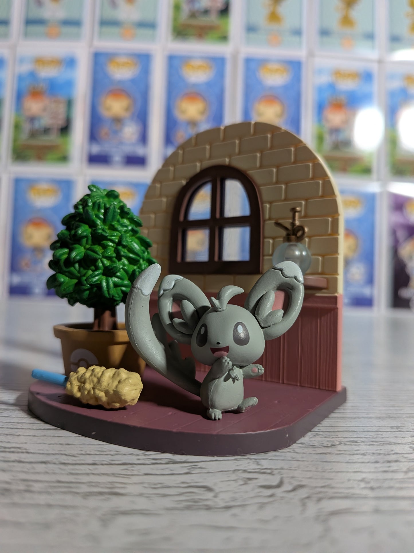 Re-Ment Pokémon - Chinchidou / Minccino - DesQ Relaxing Home