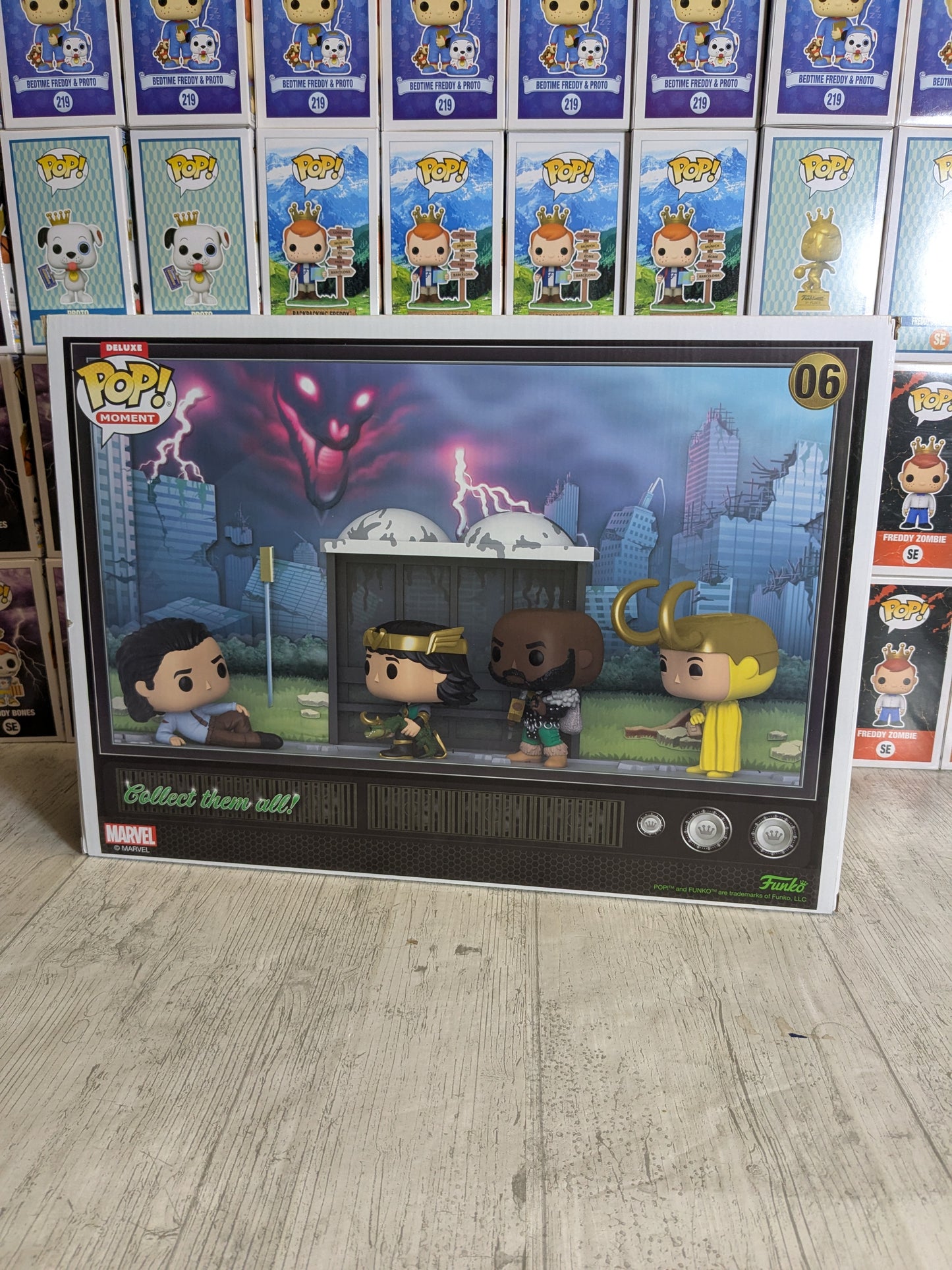 Funko pop 06 : Loki / Alligator Loki / Kid Loki / Boastful Loki / Classic Loki