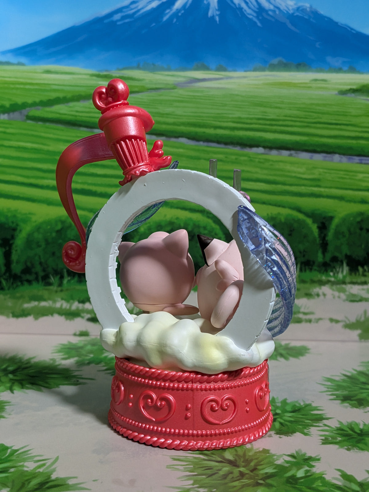 Re-Ment Pokémon Pop Melody Collection - Mélofée & Rondoudou / Clefairy & Jigglypuff (~10 cm)