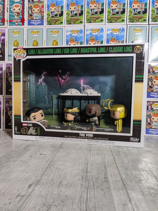 Funko pop Deluxe Marvel Studios Loki #06 - The Void (Damaged Box)