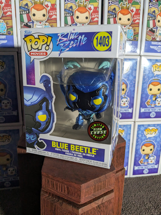 Funko pop 1403 : Blue Beetle (Chase)