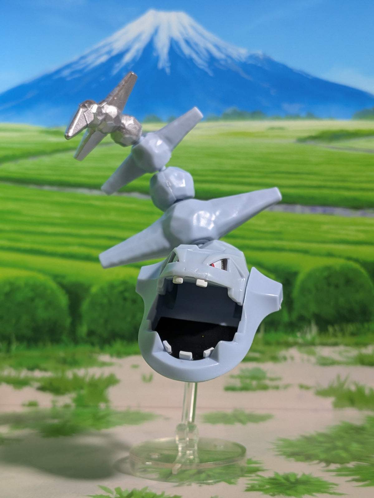 SHODO Pokémon 5 - Steelix | Steelix (Figurine + Accessoire)