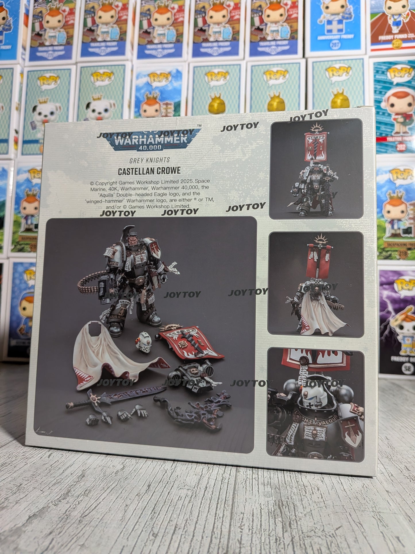 JoyToy Warhammer 40k - Grey Knights Castellan Crowe (12cm)