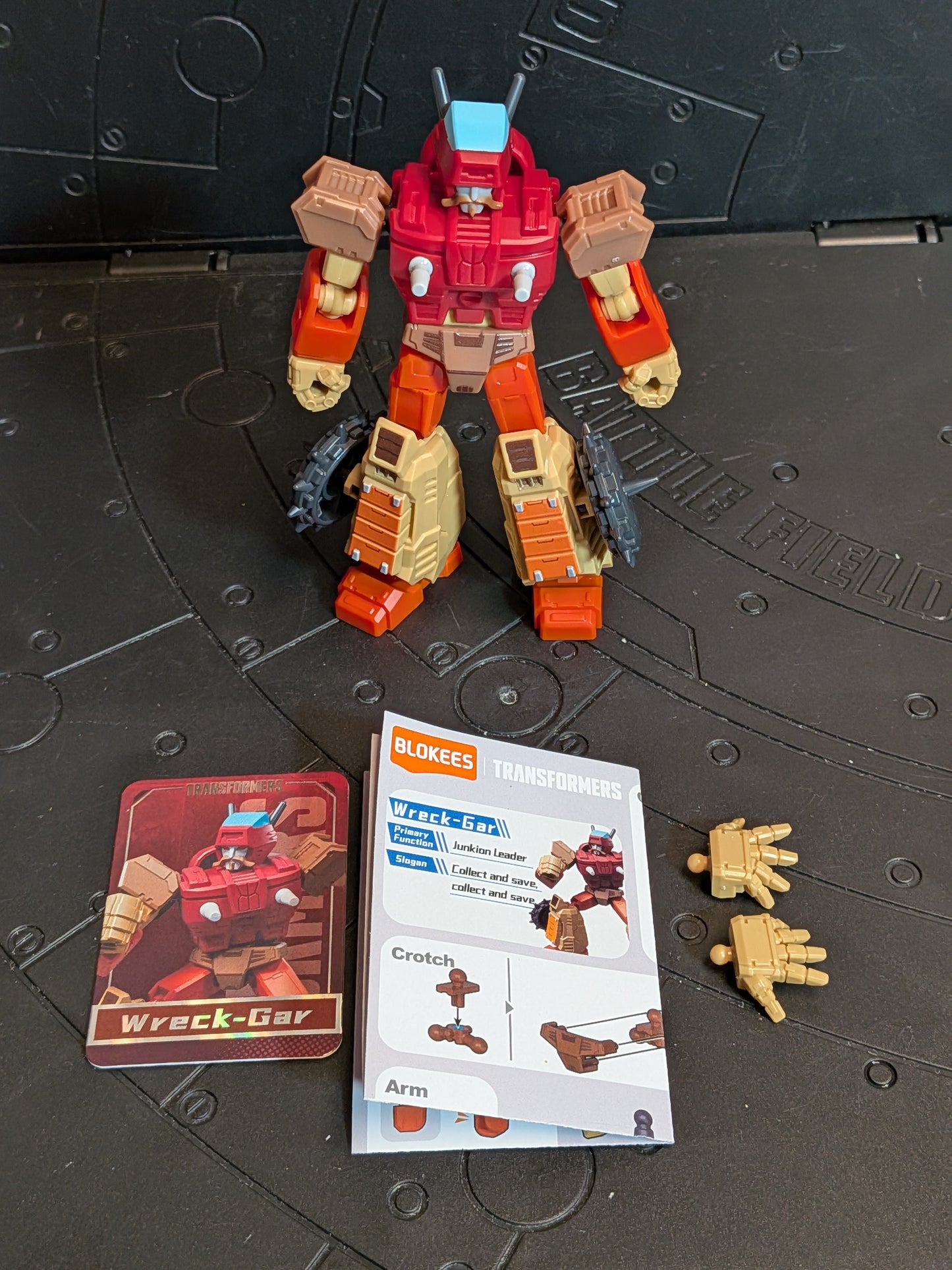 Blokees - Transformers Galaxy Version 10 - Wreck-Gar (~10-12cm)