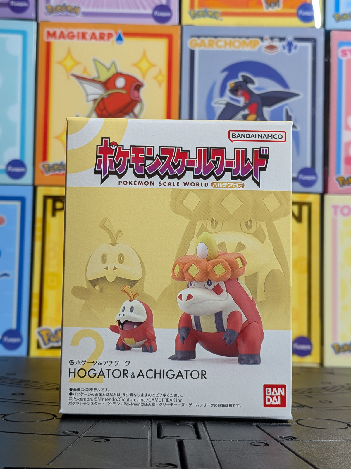 Pokémon Scale World Paldea - Chochodile & Crocogril | Fuecoco & Crocalor (Neuf)